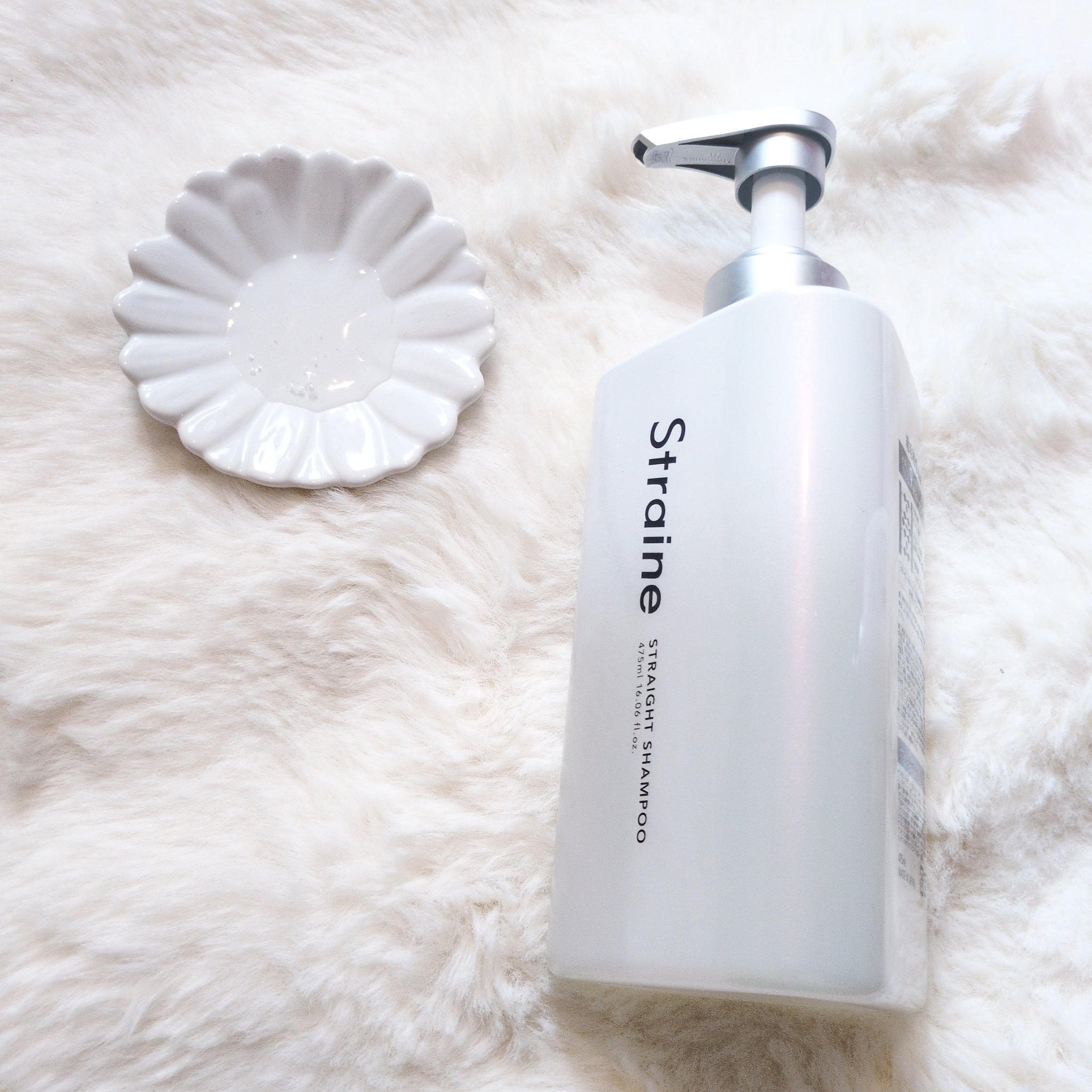 ストレートシャンプー/ストレートトリートメント ホワイトブロッサムの香り/Straine/市販シャンプーを使ったクチコミ（3枚目）