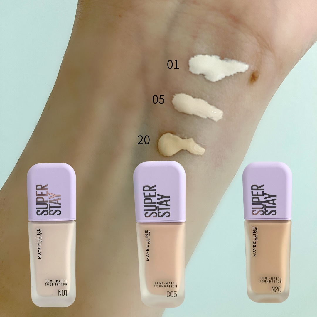 SPステイ ルミマット リキッド ファンデーション/MAYBELLINE NEW YORK/リキッドファンデーションを使ったクチコミ（2枚目）