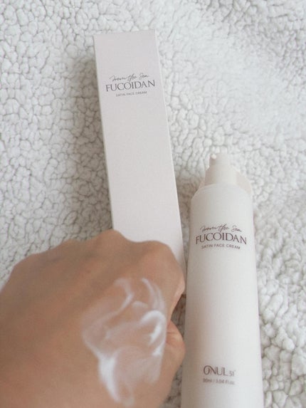フコイダンサテンフェイスクリーム/ONUL31/フェイスクリームを使ったクチコミ(4枚目)