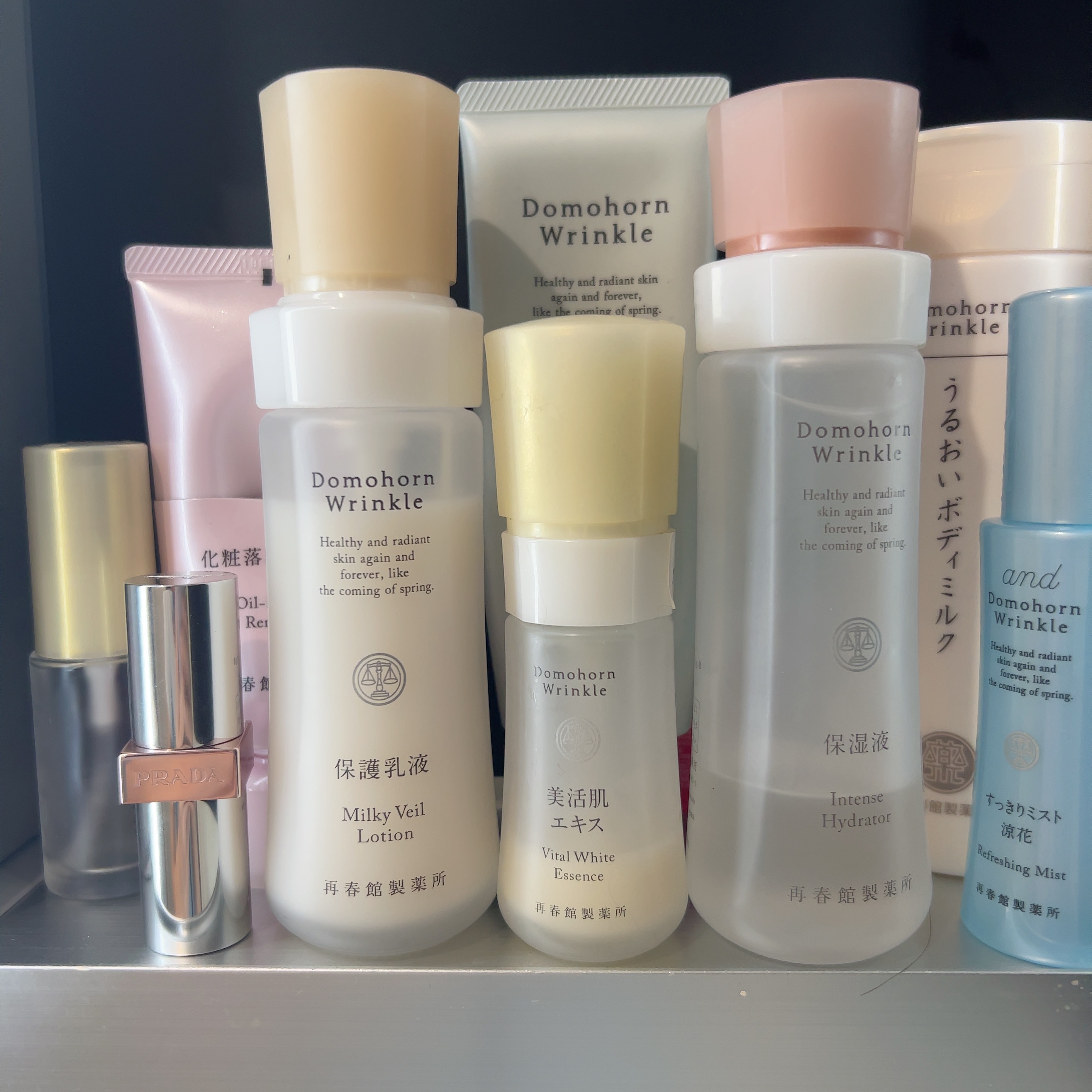 ドモホルンリンクル 保湿液＆保護乳液 domohornwrinkle_dw-dml