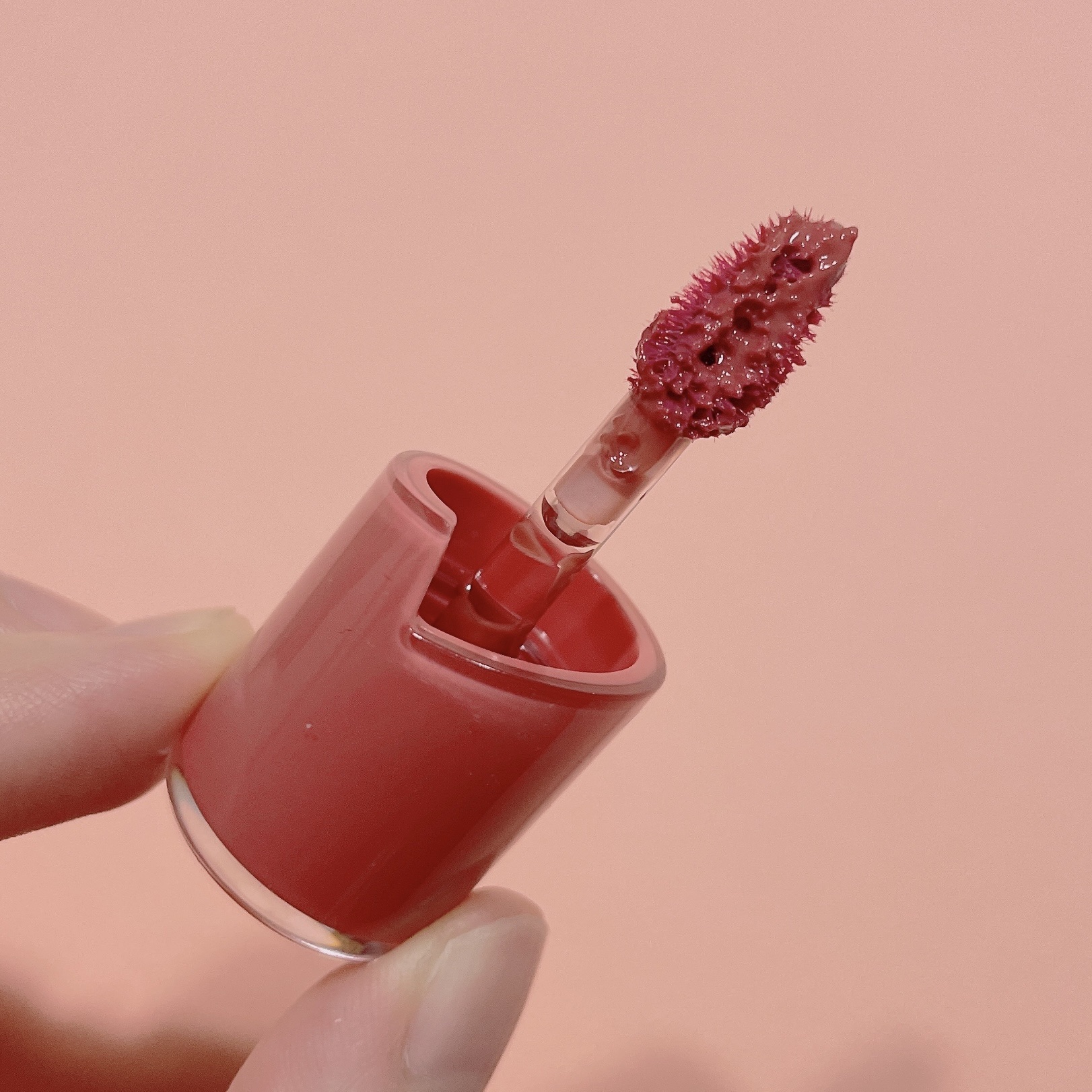 ロウグロウジェルティント R012 ロウ・フィグ（ミニ）/hince/リップティントを使ったクチコミ（3枚目）