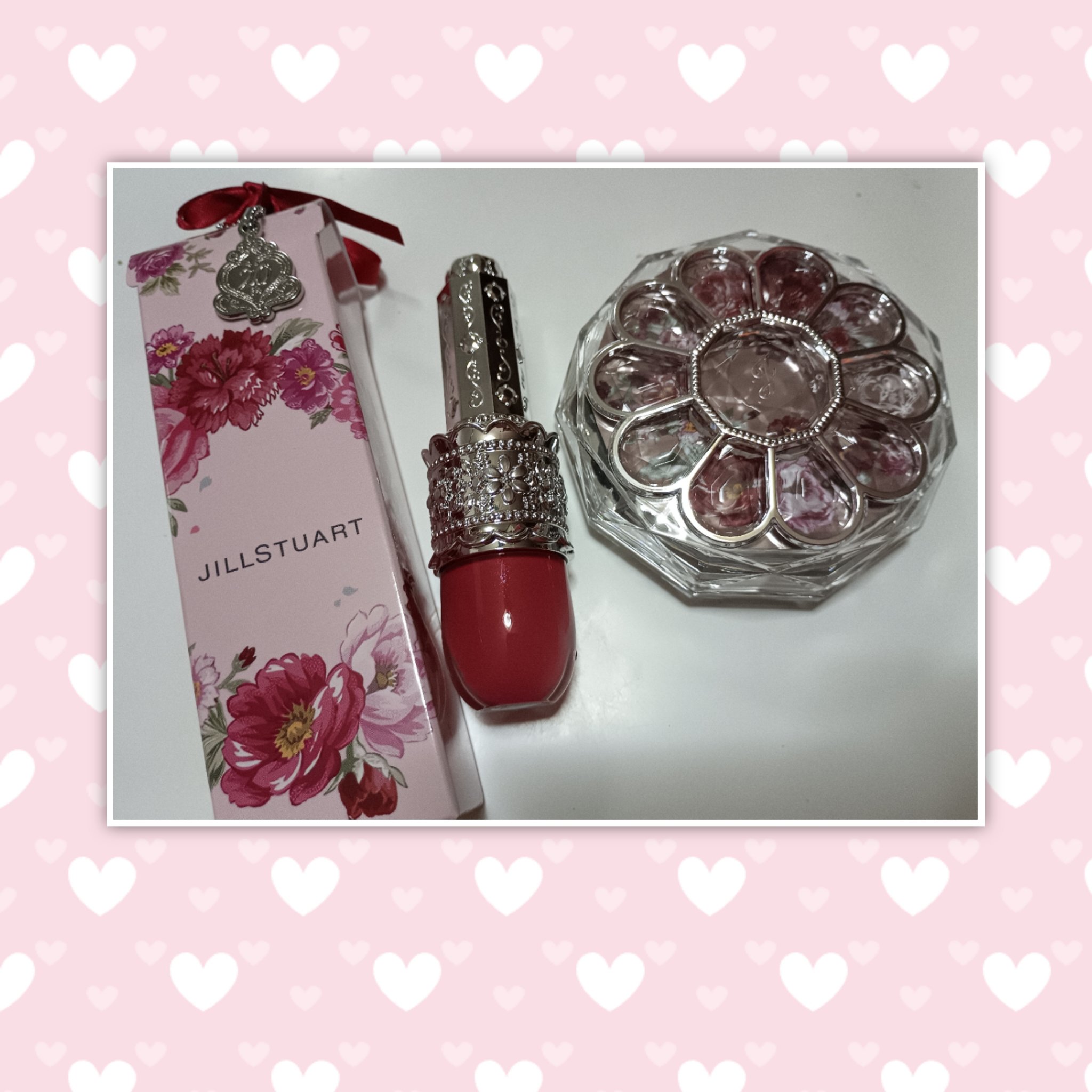 リップラッカー　ブルーミングガーランド/JILL STUART/口紅を使ったクチコミ（1枚目）