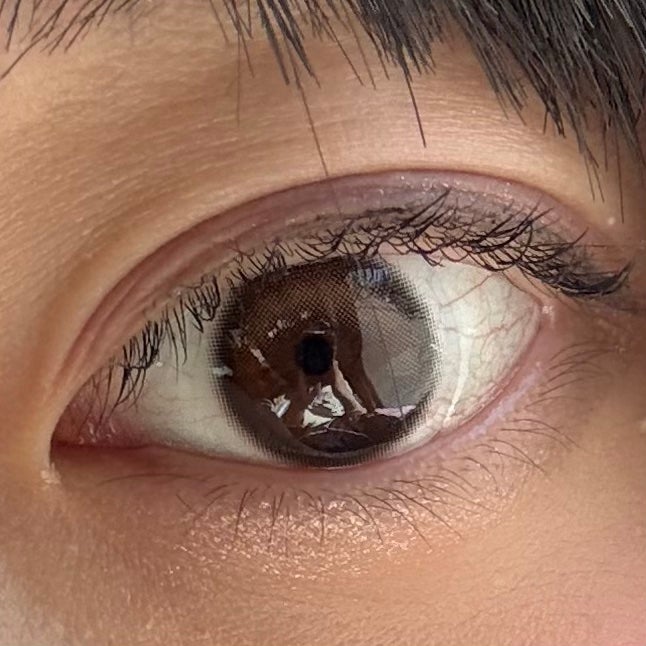 Glowy Natural 1Day/OLENS/カラーコンタクトレンズを使ったクチコミ(3枚目)