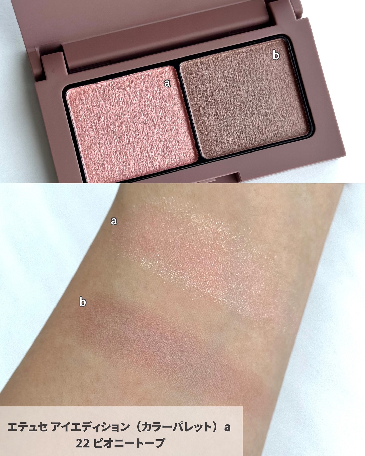 エテュセ アイエディション(カラーパレット)/ettusais/アイシャドウパレットを使ったクチコミ（3枚目）