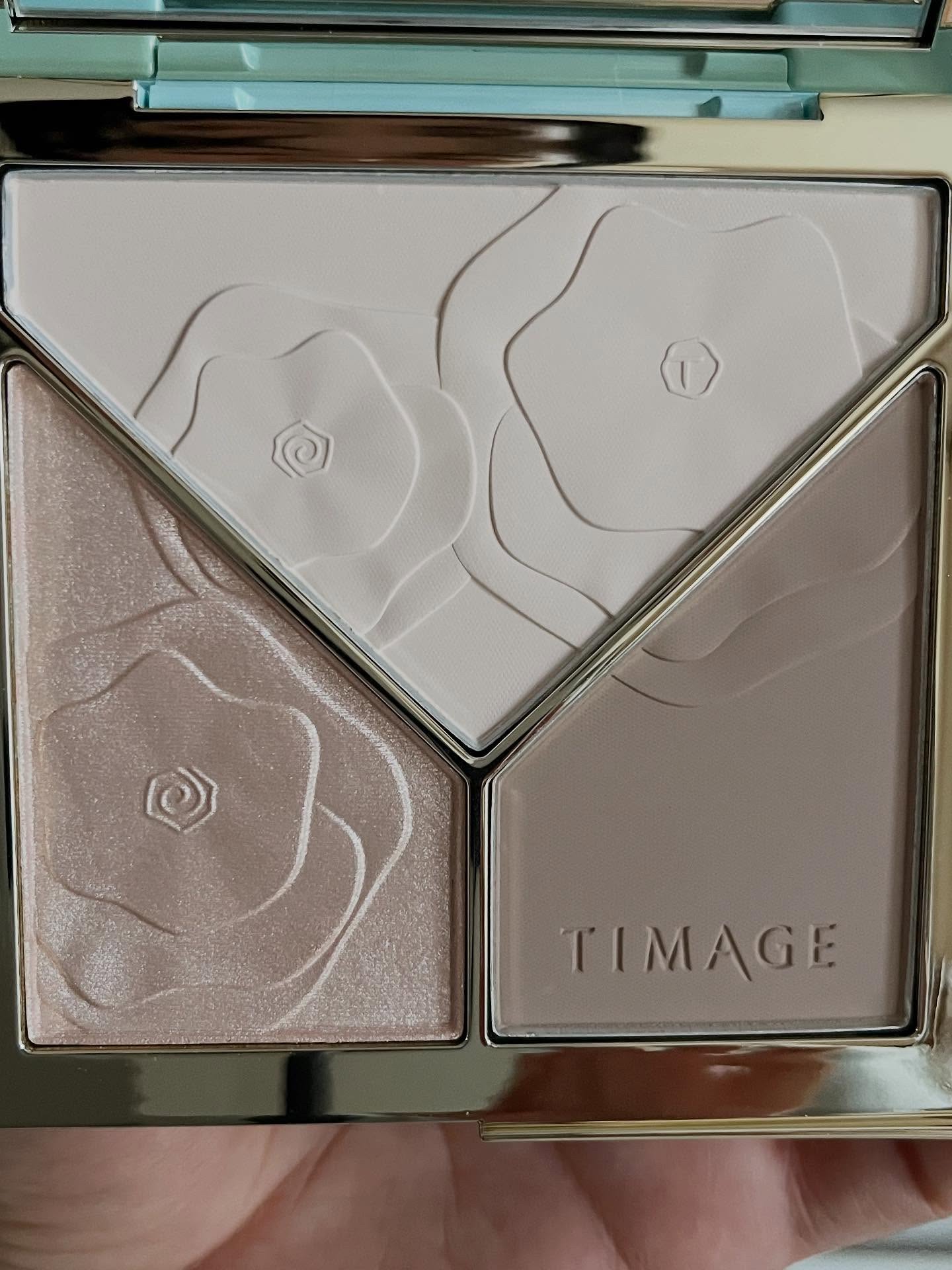 ハイライトシェーディングパレット/TIMAGE/パウダーハイライトを使ったクチコミ（3枚目）