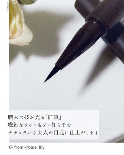 エテュセ ラスティング リキッドライナー/ettusais/リキッドアイライナーを使ったクチコミ(3枚目)