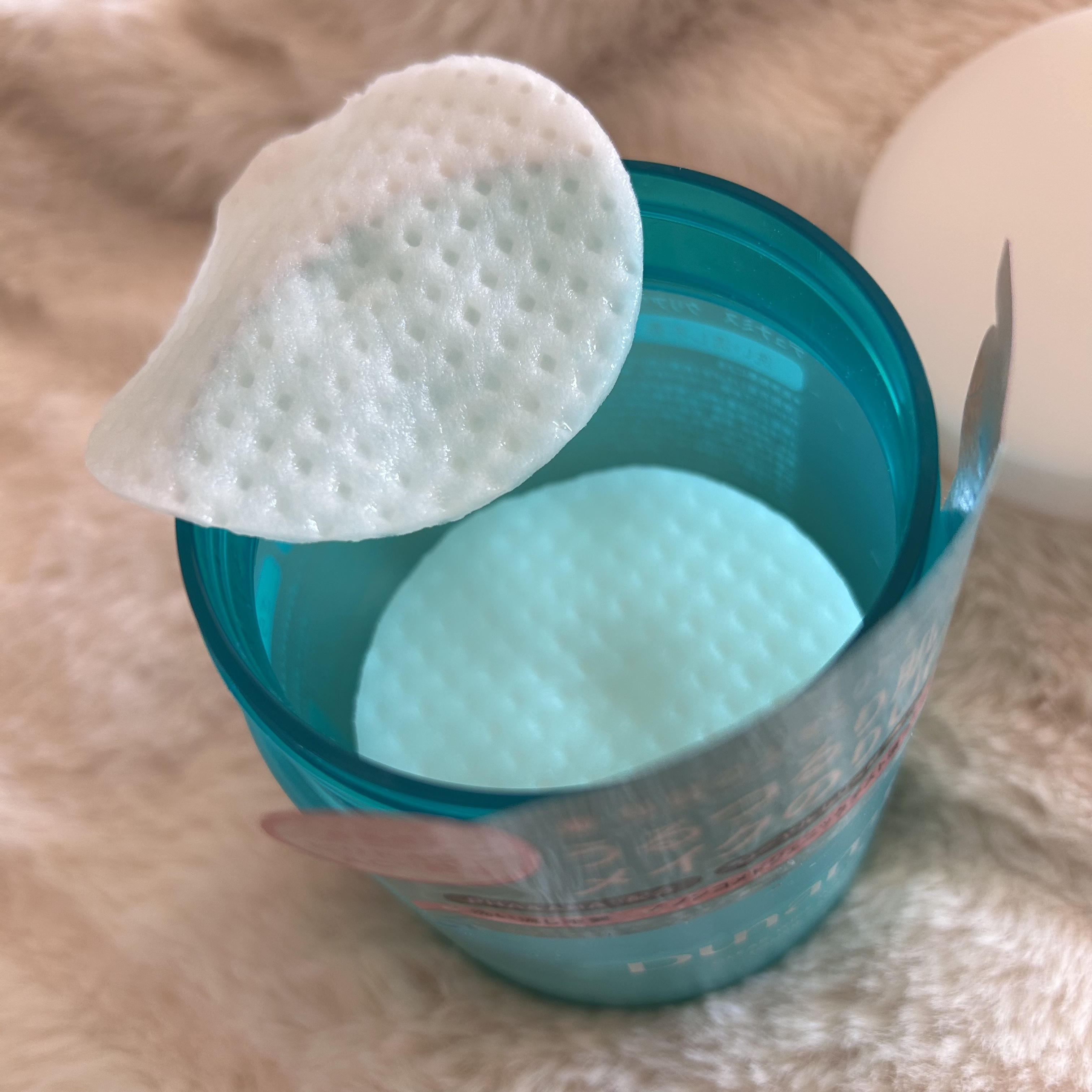 クリアワイプウォッシュ＆トナーパッド/Dunamis/トナーパッドを使ったクチコミ（1枚目）