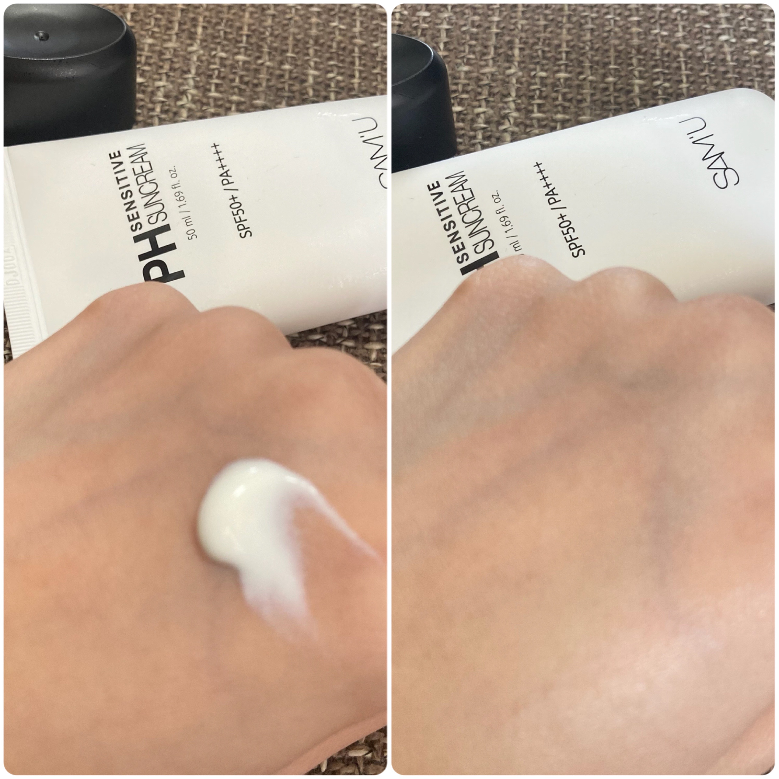 サミュ PHセンシティブサンクリーム/SAM'U/日焼け止めクリームを使ったクチコミ（2枚目）