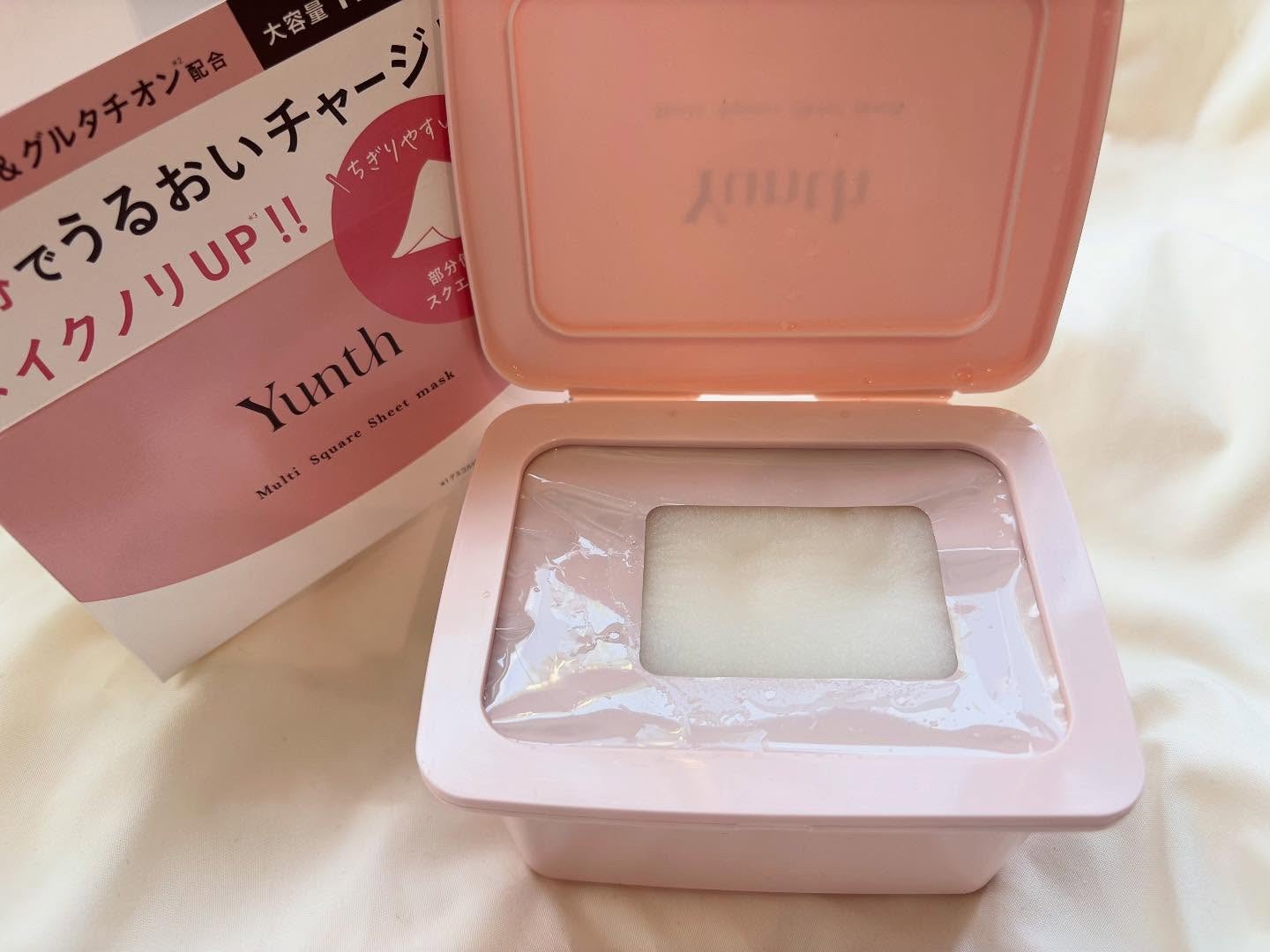 マルチスクエアシートマスク/Yunth/シートマスク・パックを使ったクチコミ（2枚目）