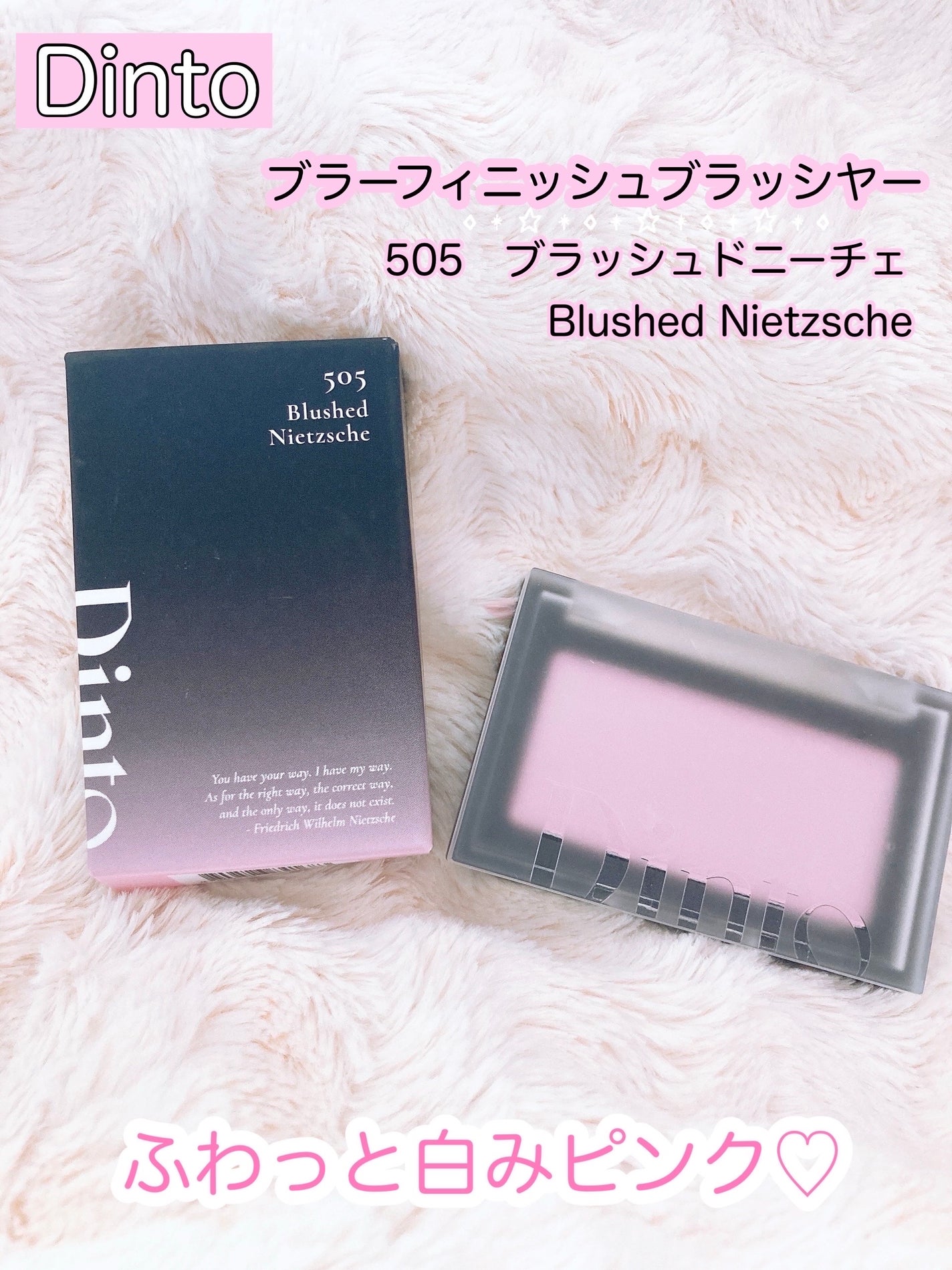 ブラーフィニシュブラッシャー/Dinto/パウダーチークを使ったクチコミ(3枚目)