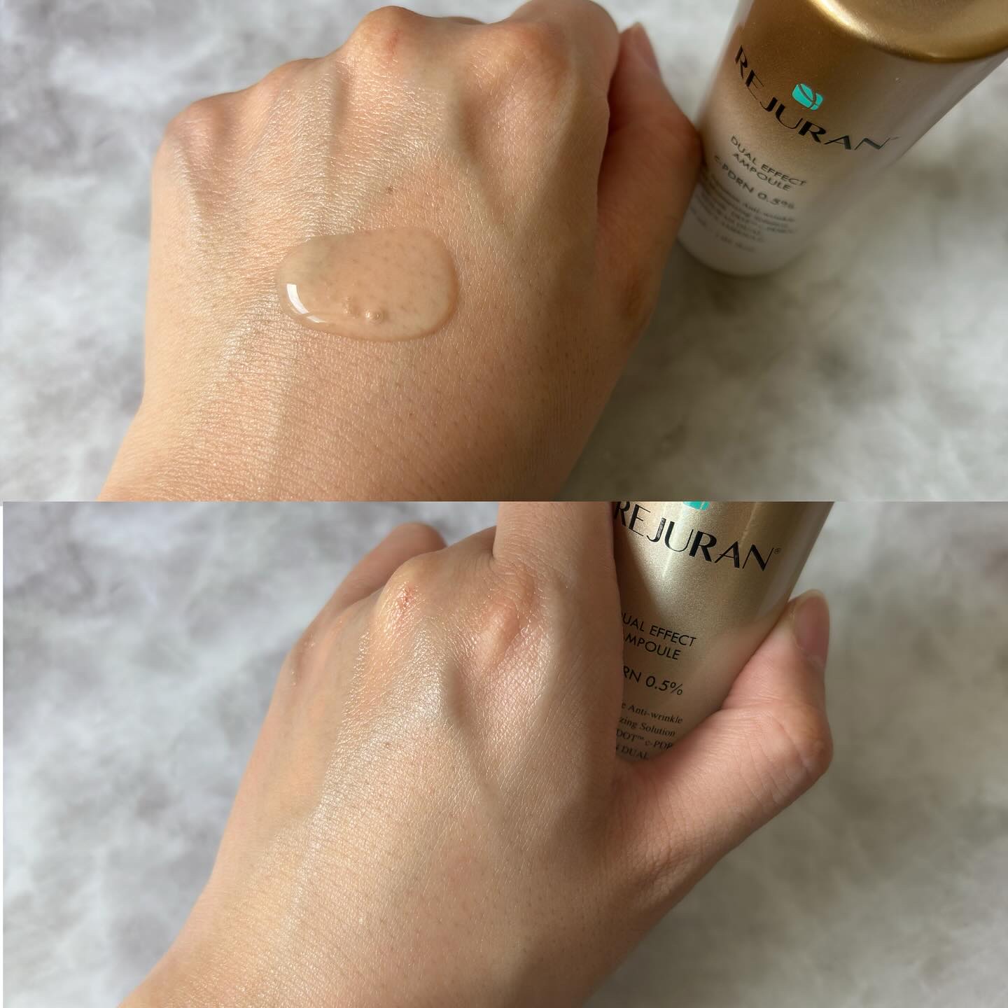 REJURAN デュアル エフェクト アンプル 30mL/REJURAN COSMETICS/美容液を使ったクチコミ（3枚目）