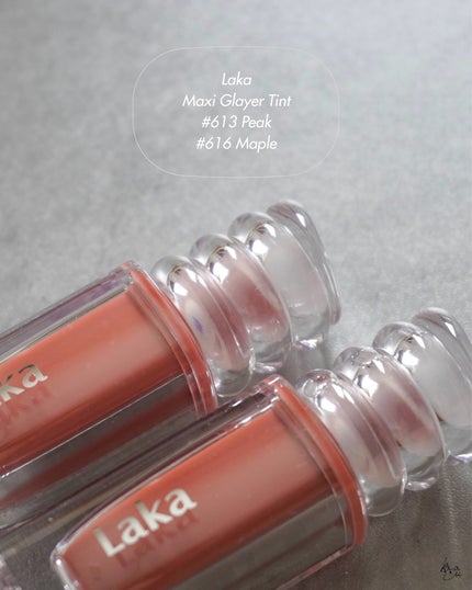 ラカ マキシグレイヤーティント/Laka/リップティントを使ったクチコミ(2枚目)