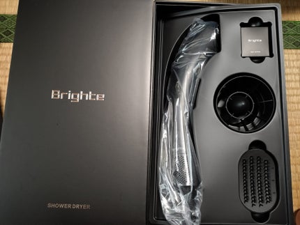 SHOWER DRYER/Brighte/ドライヤーを使ったクチコミ(2枚目)