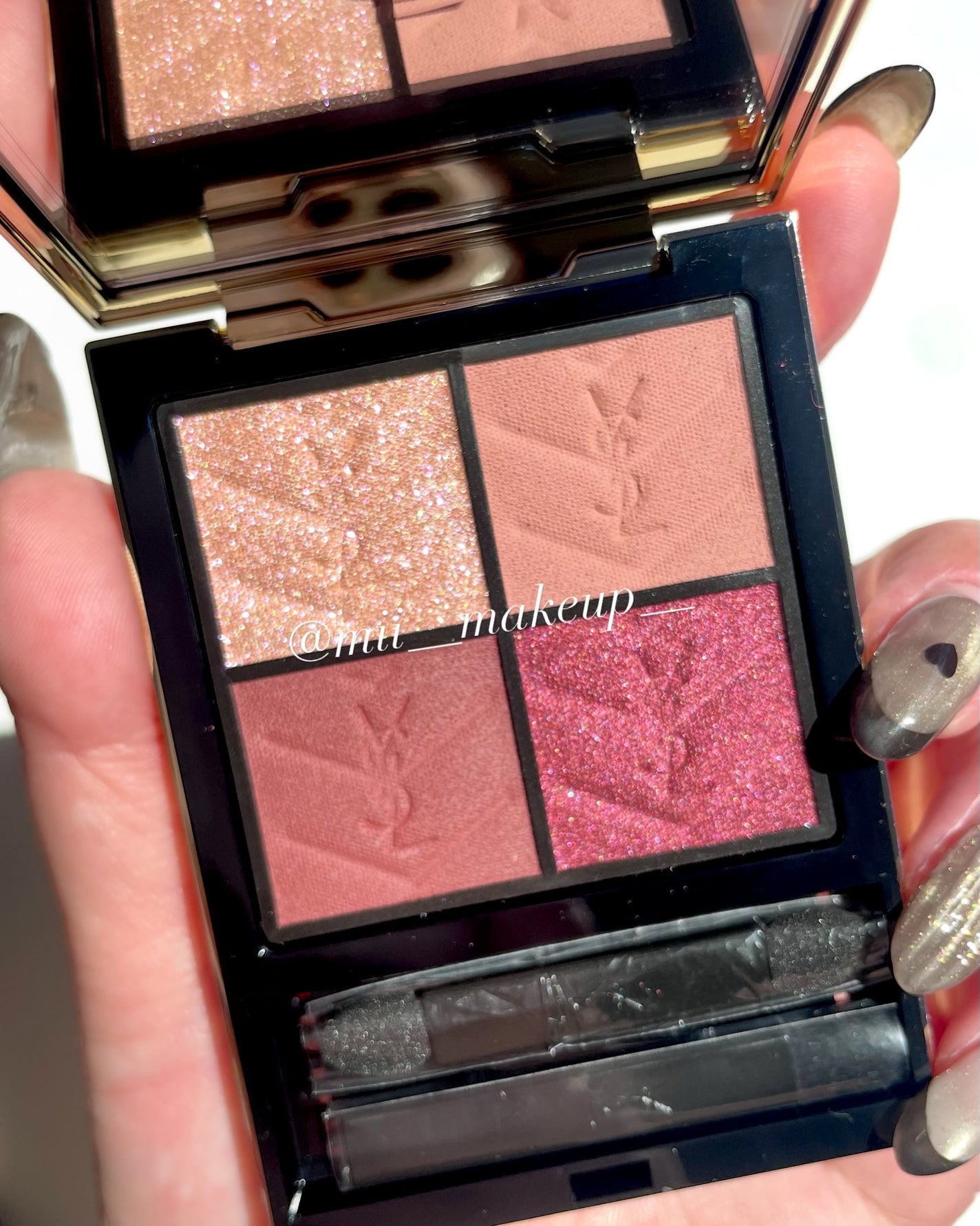 クチュール ミニ クラッチ/YVES SAINT LAURENT BEAUTE/アイシャドウパレットを使ったクチコミ(9枚目)