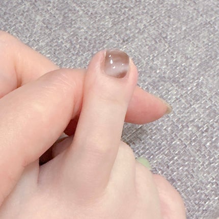 セミキュアジェルネイル(ハンド)/ohora/ネイルシールを使ったクチコミ(6枚目)