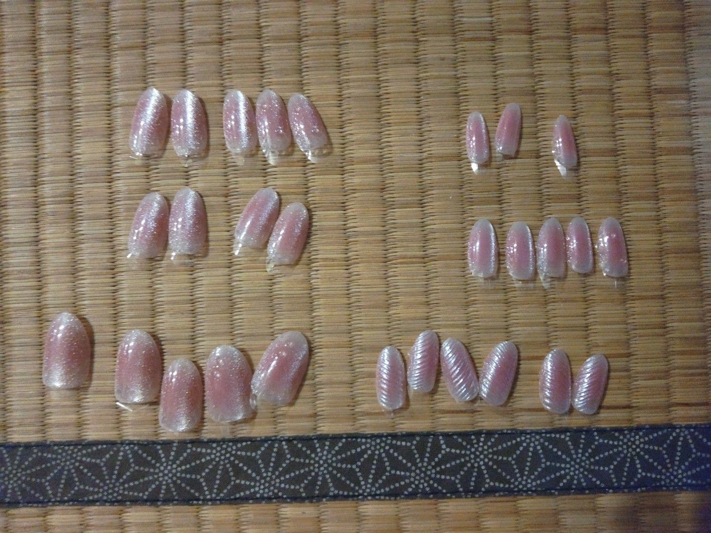 ネイルチップ(シールタイプ) PURE BLUSH/FINGER SUIT/ネイルチップ・パーツを使ったクチコミ（3枚目）