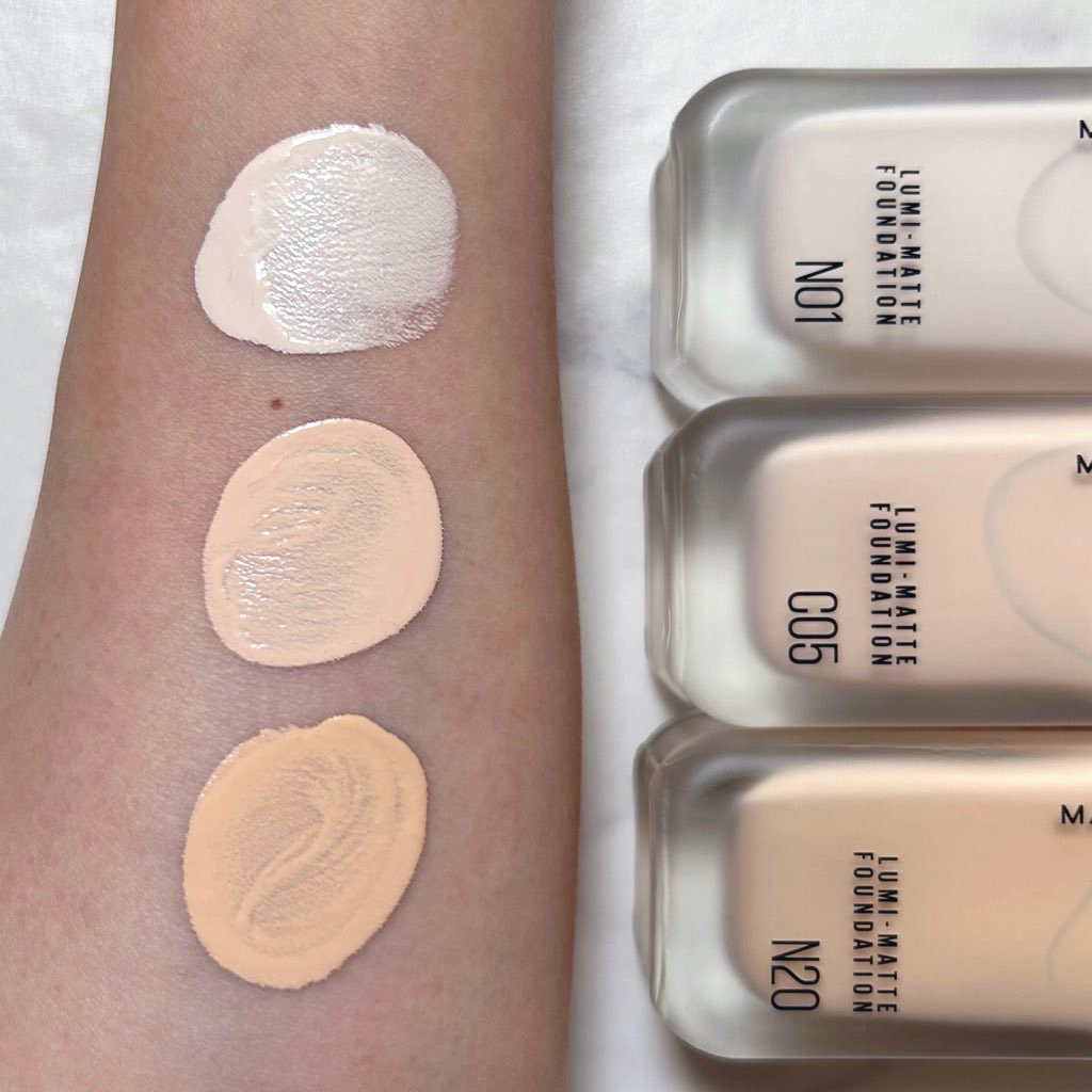 SPステイ ルミマット リキッド ファンデーション/MAYBELLINE NEW YORK/リキッドファンデーションを使ったクチコミ（3枚目）