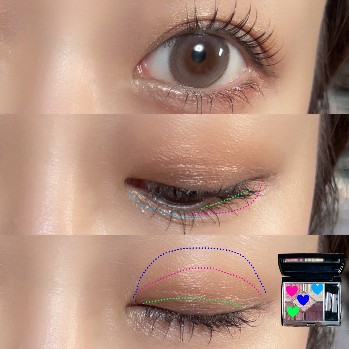 【旧】サンク クルール クチュール/Dior/アイシャドウパレットを使ったクチコミ(2枚目)