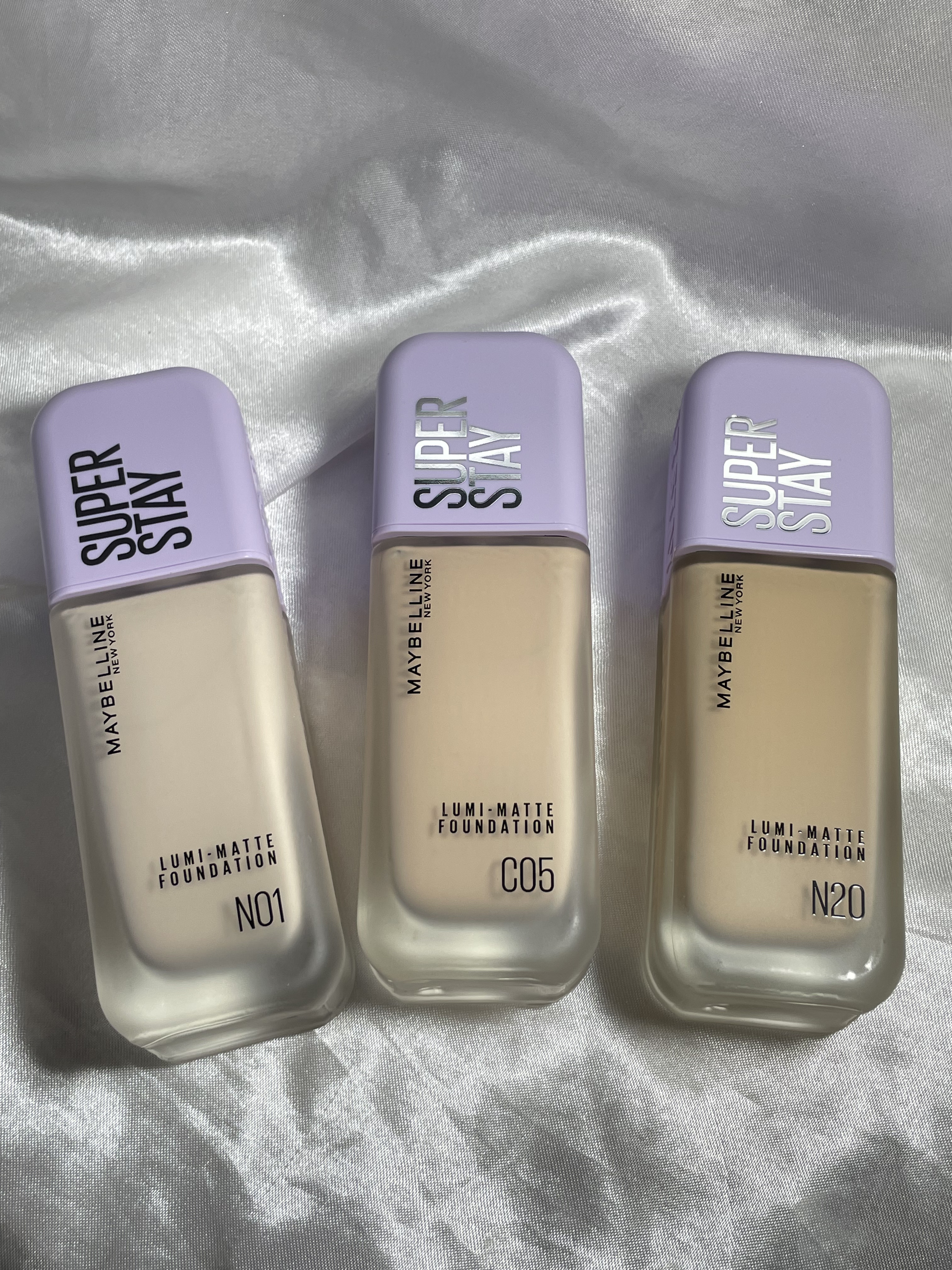 SPステイ ルミマット リキッド ファンデーション/MAYBELLINE NEW YORK/リキッドファンデーションを使ったクチコミ（2枚目）