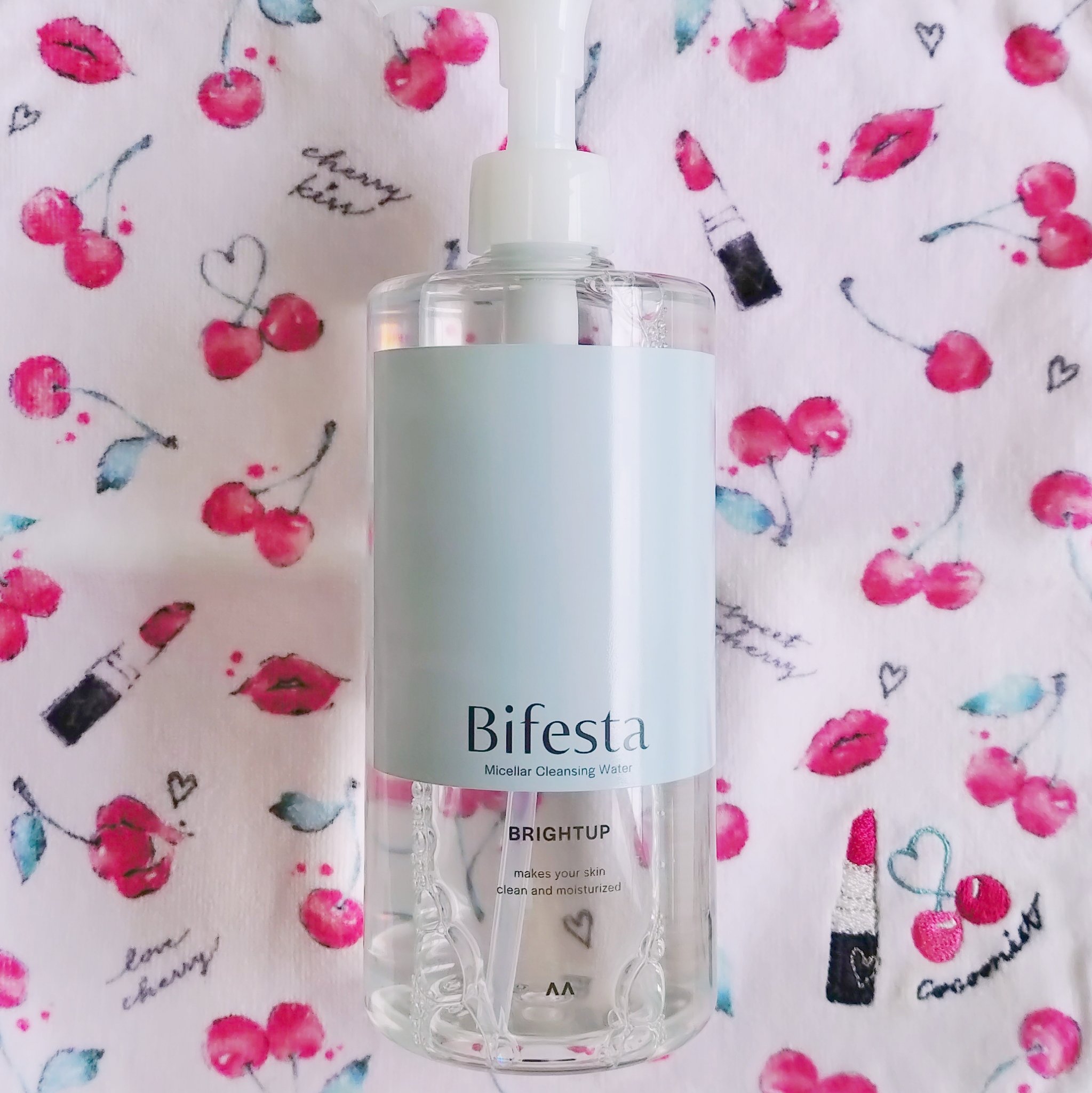 ミセラークレンジングウォーター ブライトアップ ボトル 400ml/ビフェスタ/クレンジングウォーターを使ったクチコミ（1枚目）