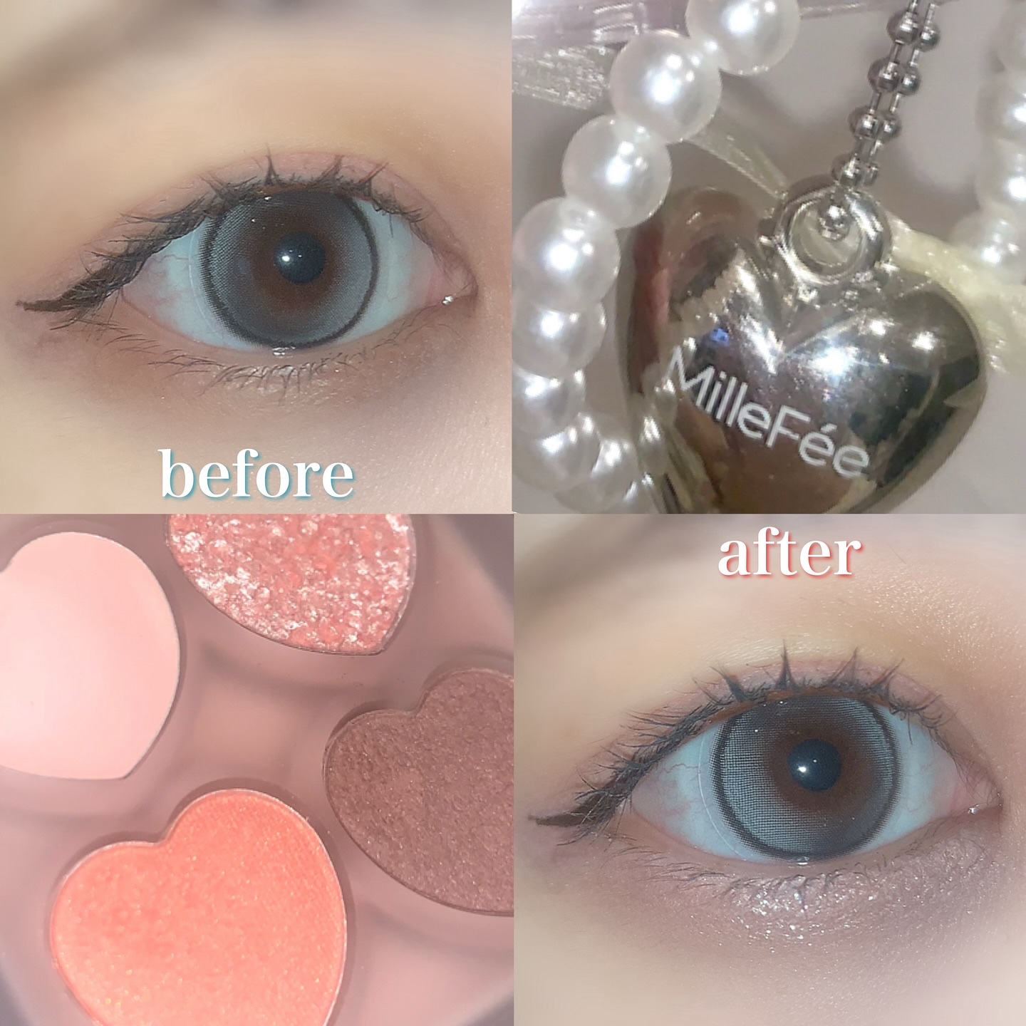 ぷくぷく涙袋パレット/MilleFée/アイシャドウパレットを使ったクチコミ（2枚目）