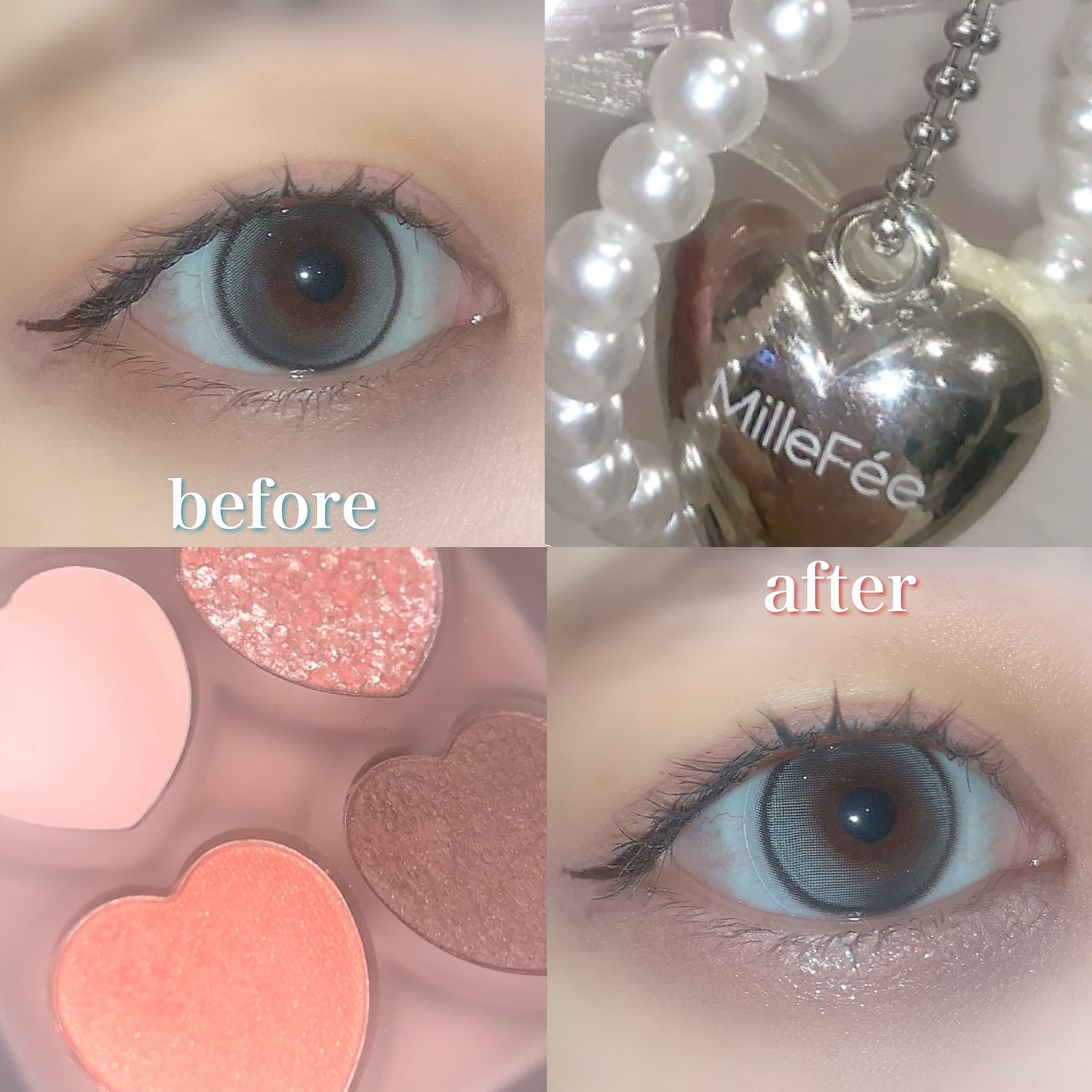 ぷくぷく涙袋パレット/MilleFée/アイシャドウパレットを使ったクチコミ(2枚目)