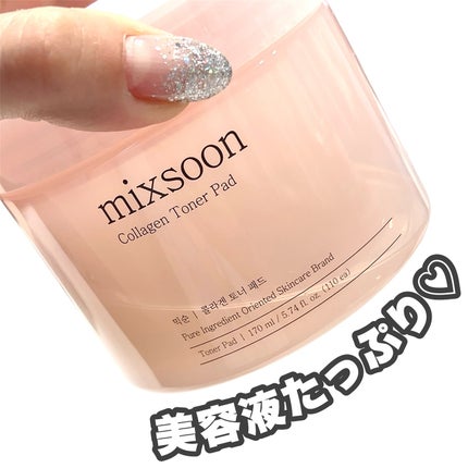 コラーゲントナーパッド/mixsoon/トナーパッドを使ったクチコミ(4枚目)