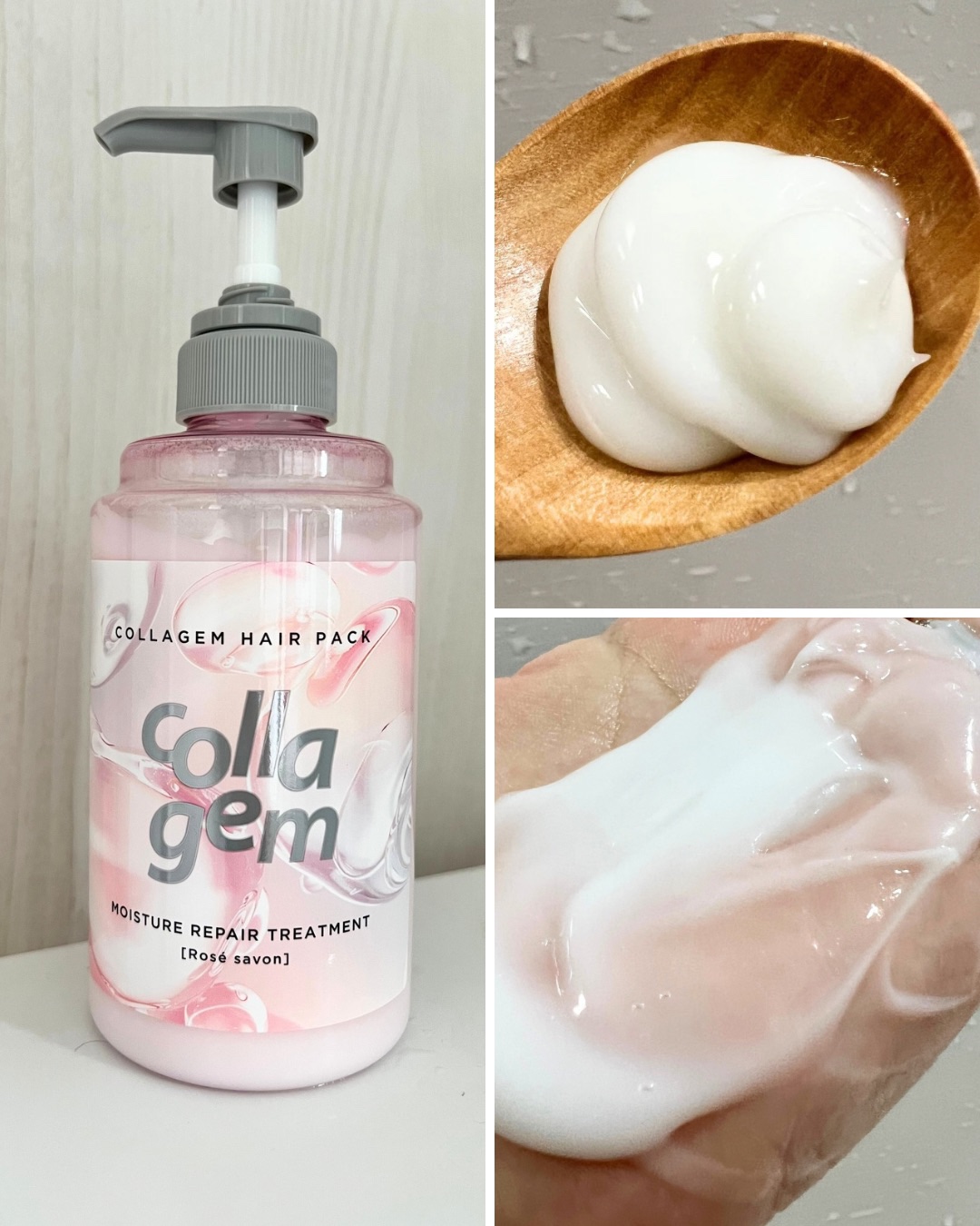 コラジェム モイスチャーリペアシャンプー/トリートメント/collagem/市販シャンプーを使ったクチコミ（3枚目）