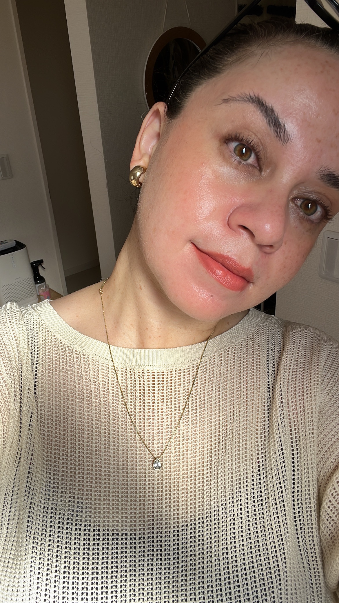 ミューティドグロー リクイドチークス 01 キャメルタン/RMK/リキッドチークを使ったクチコミ（2枚目）