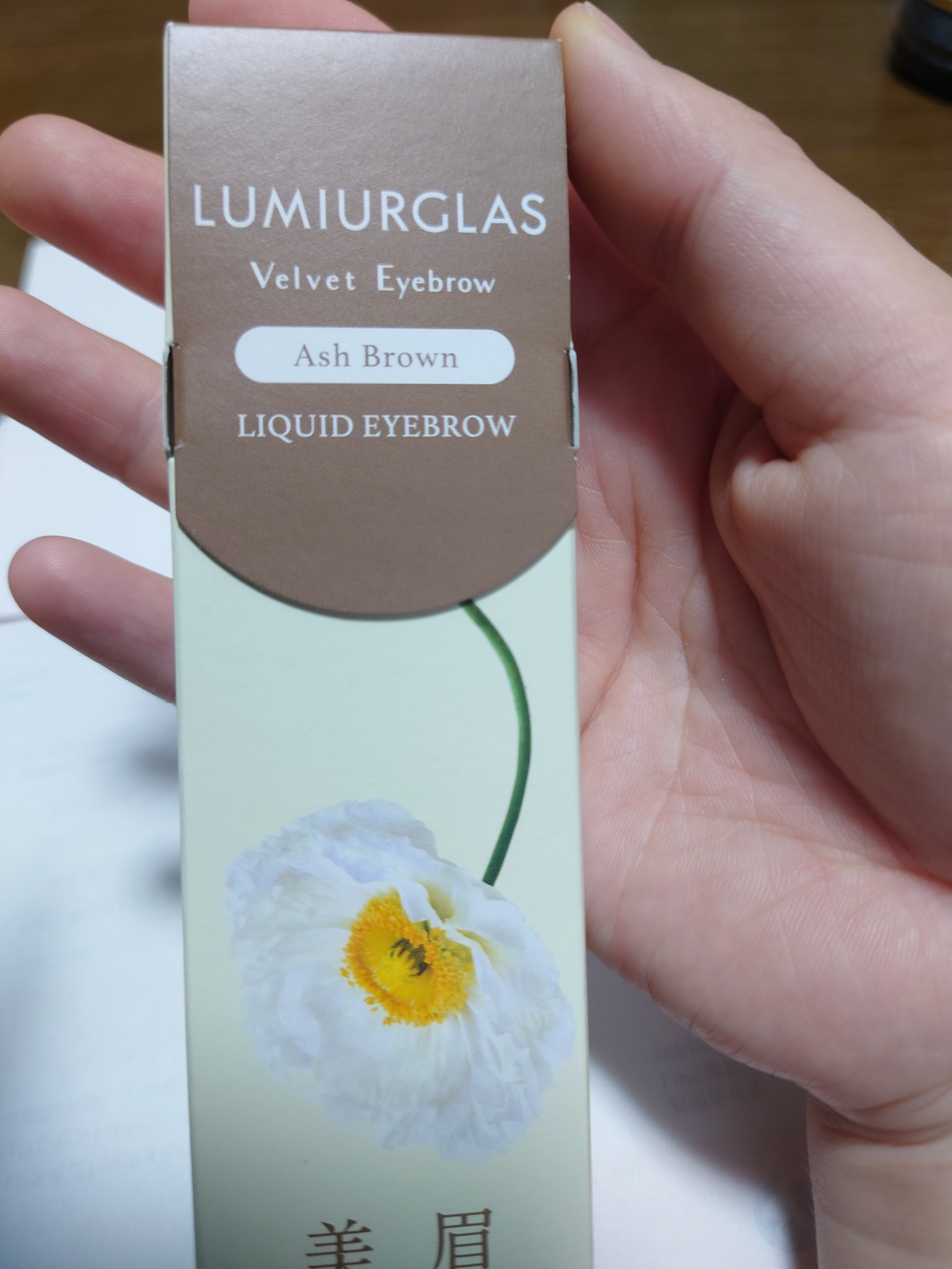 ベルベットアイブロウ/LUMIURGLAS/リキッドアイブロウを使ったクチコミ（2枚目）