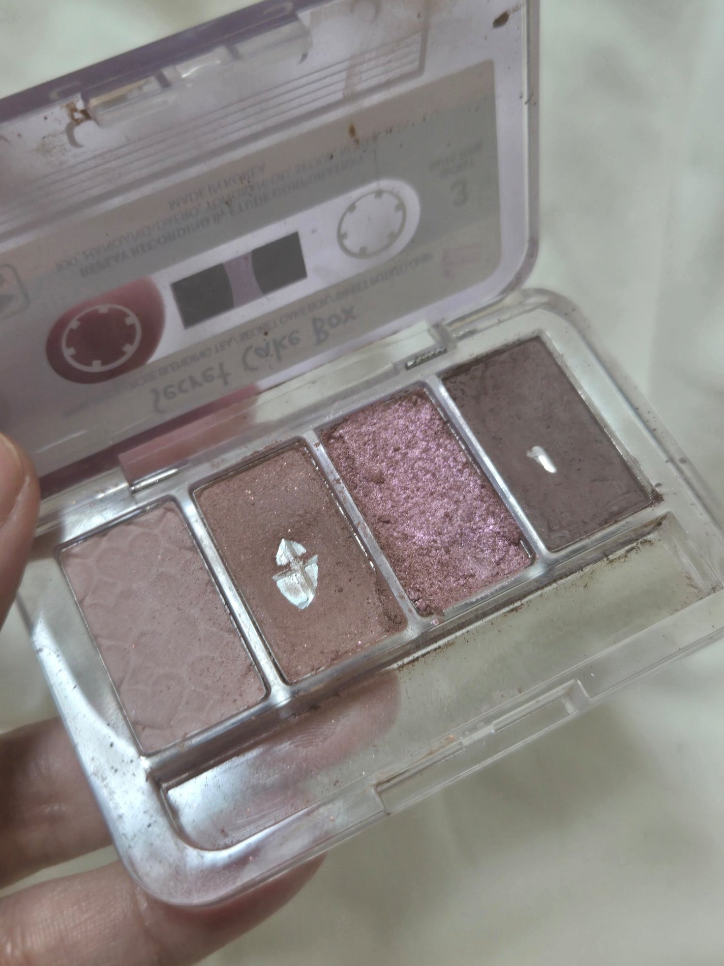 プレイカラーアイズミニ リプレイコレクション/ETUDE/アイシャドウパレットを使ったクチコミ(3枚目)
