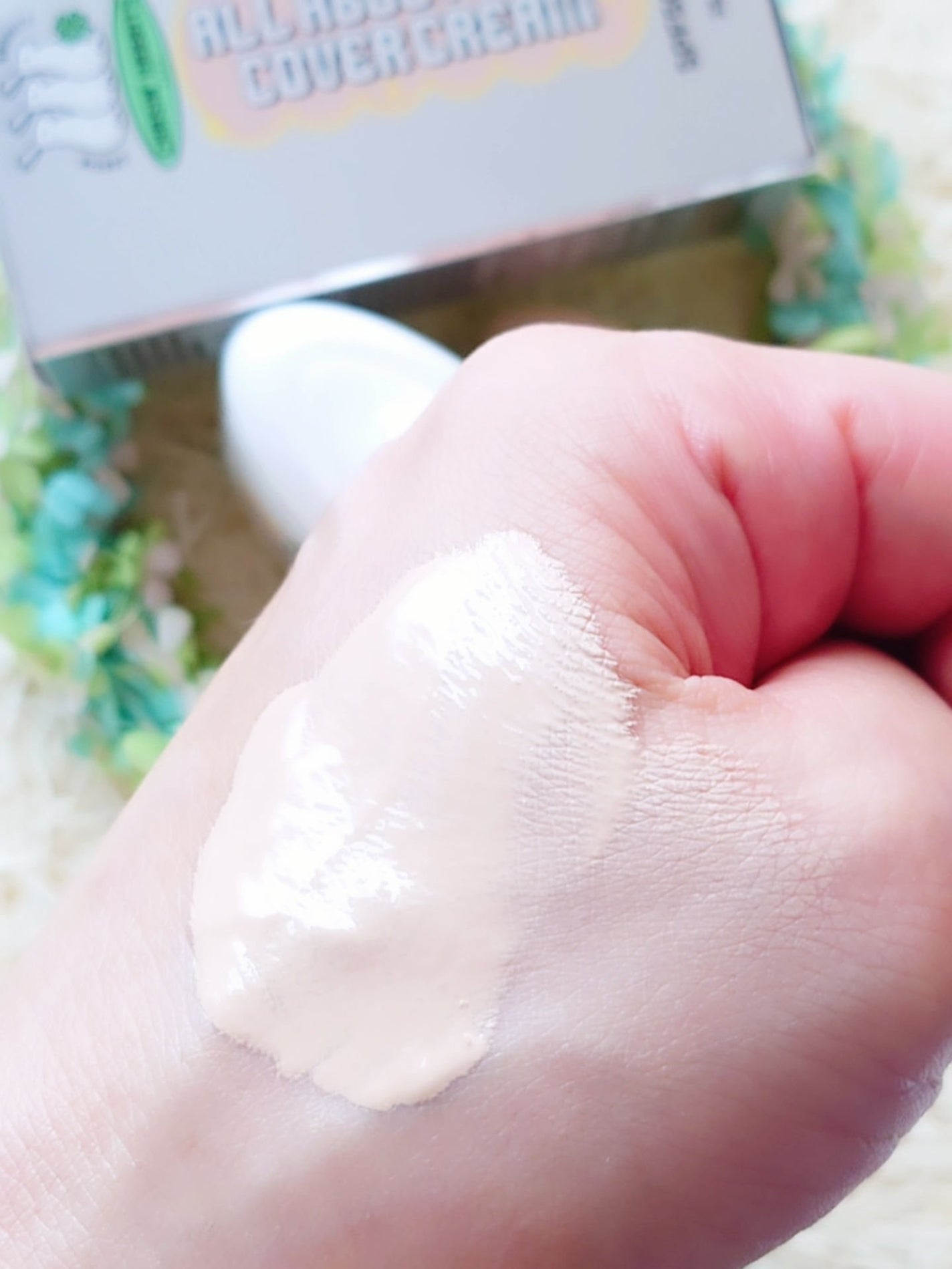 オールアバウトグロウカバークリーム/CHASIN'RABBITS/日焼け止めクリームを使ったクチコミ(4枚目)