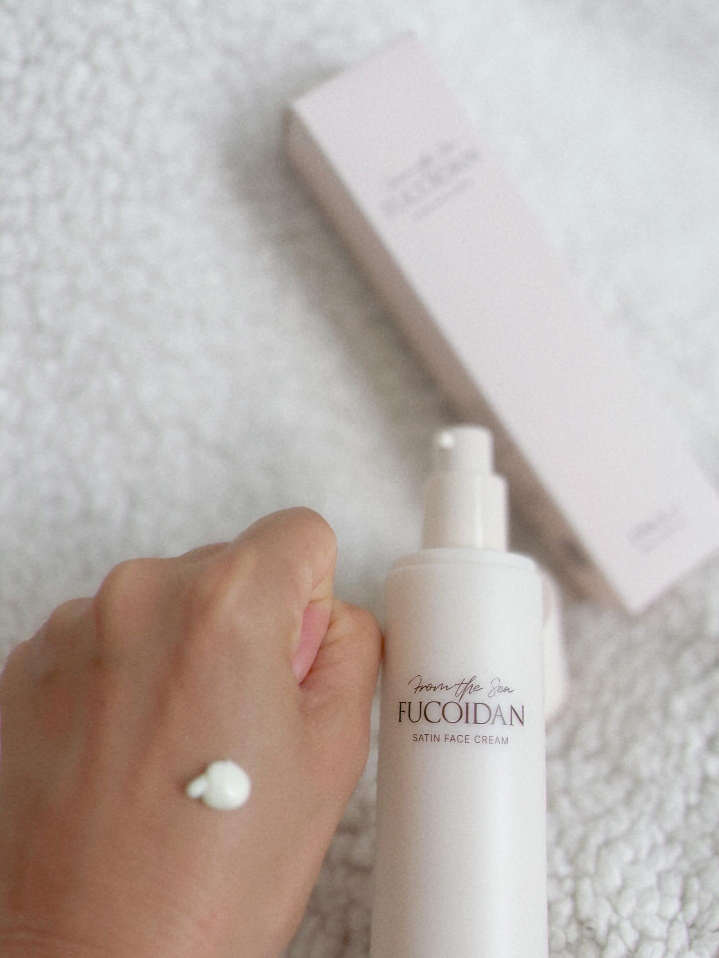 フコイダンサテンフェイスクリーム/ONUL31/フェイスクリームを使ったクチコミ（3枚目）