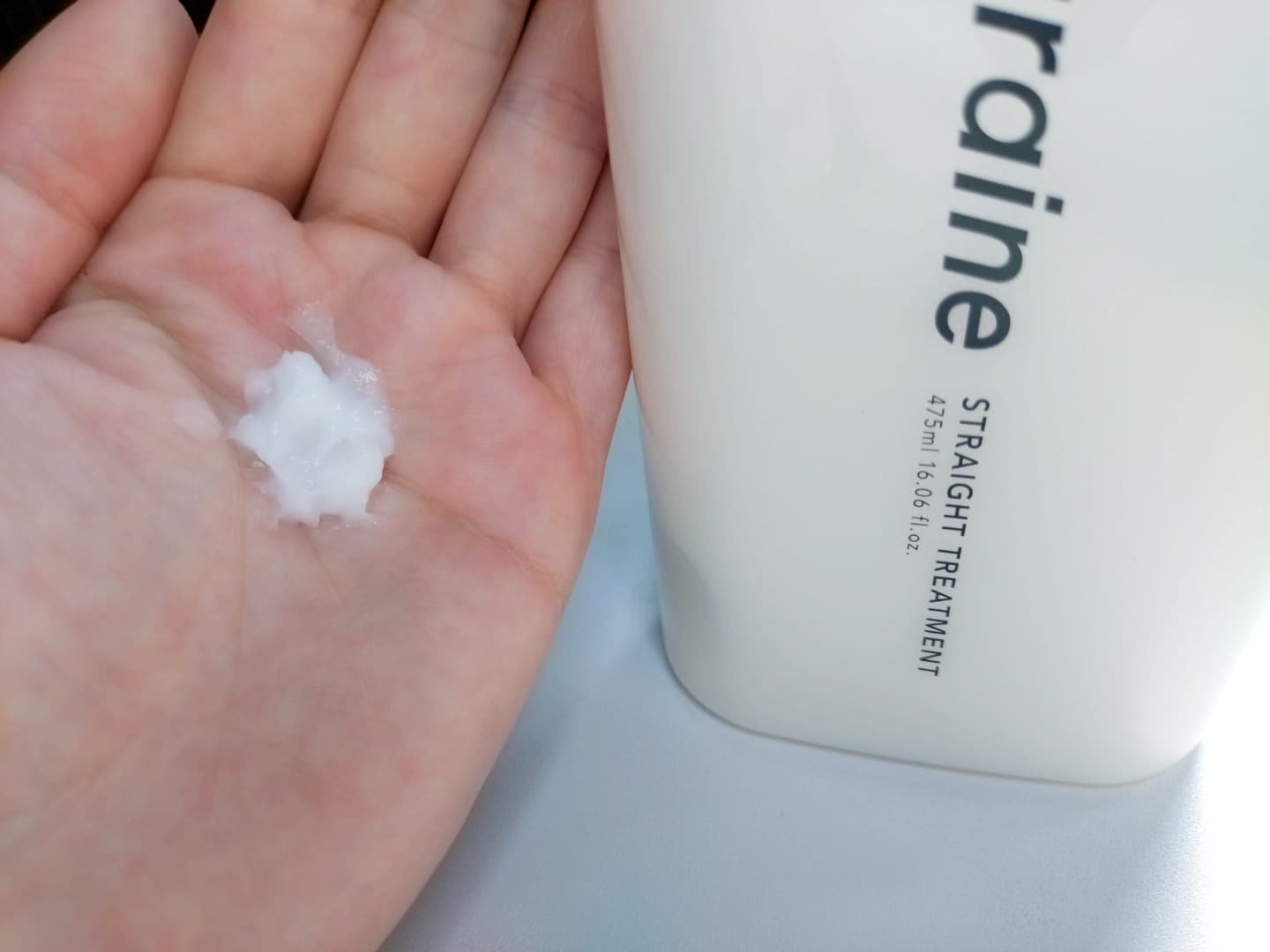 ストレートシャンプー/ストレートトリートメント ホワイトブロッサムの香り/Straine/市販シャンプーを使ったクチコミ（3枚目）