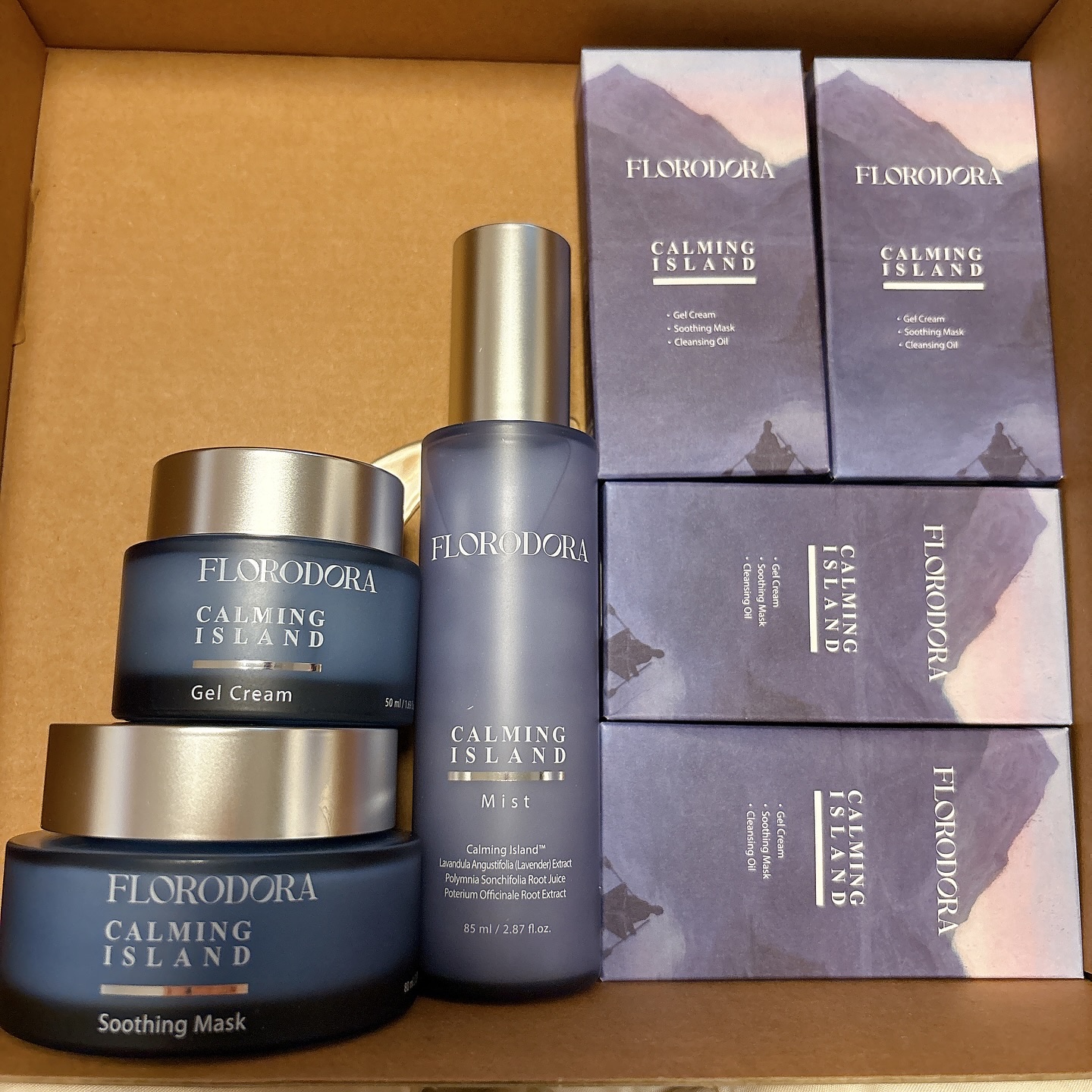 フローロドラ カーミングアイランドジェルクリーム/Florodora/フェイスクリームを使ったクチコミ（1枚目）