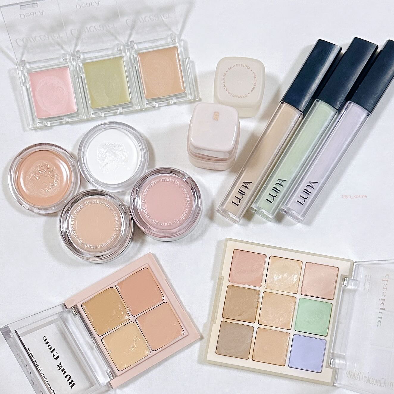 ミックスマッチコンシーラー/BLING GLOW/パレットコンシーラーを使ったクチコミ（2枚目）