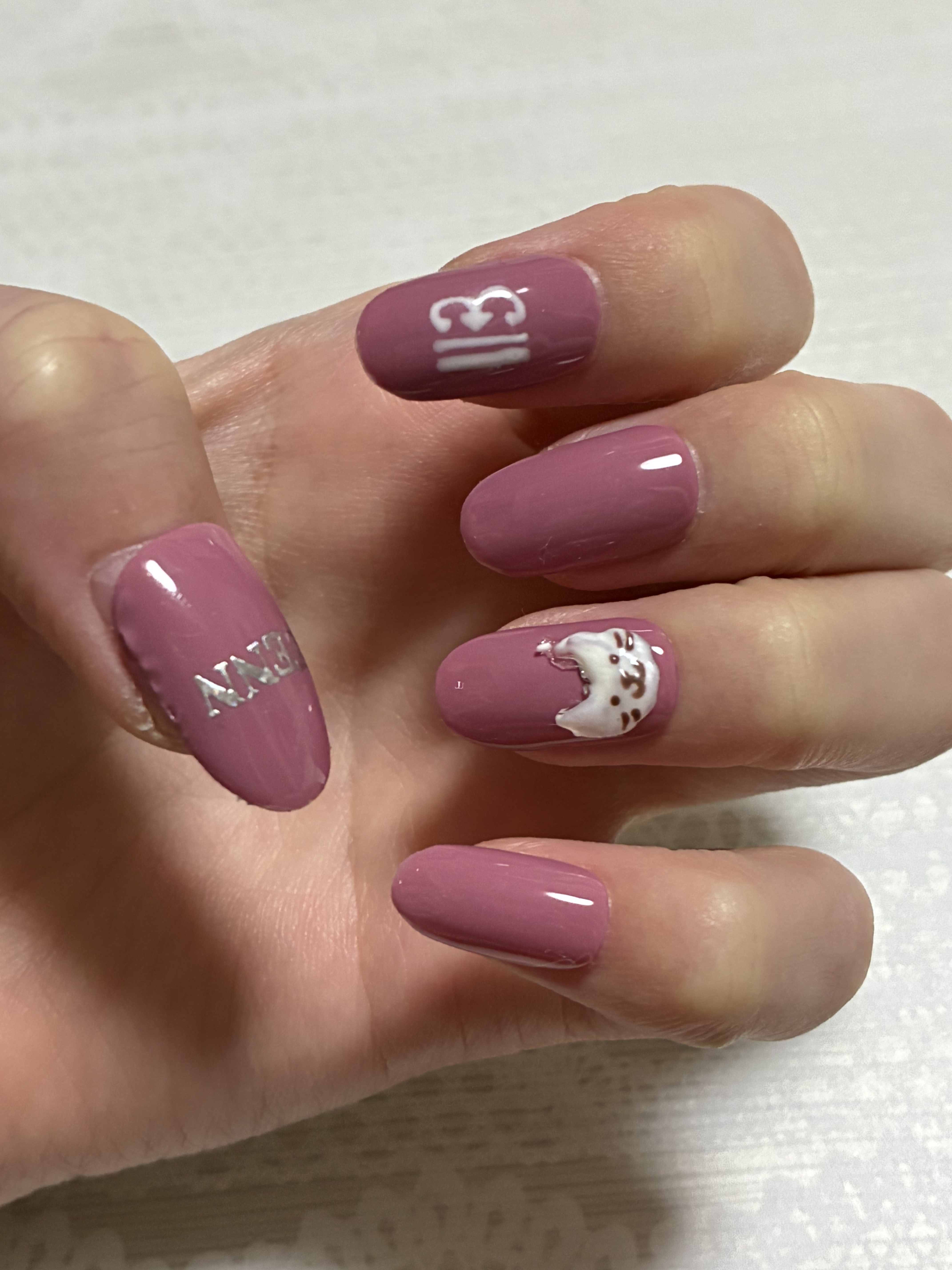 ジェルネイル（ライト対応）/セリア/ジェルネイルを使ったクチコミ（2枚目）