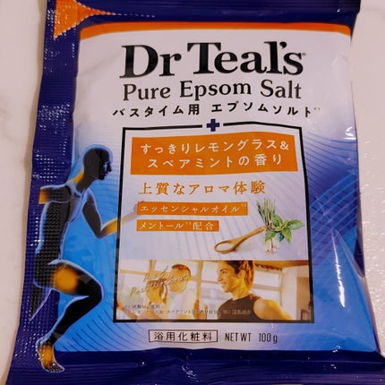 エプソムソルト レモングラス&スペアミントの香り/ティールズ/入浴剤を使ったクチコミ(1枚目)