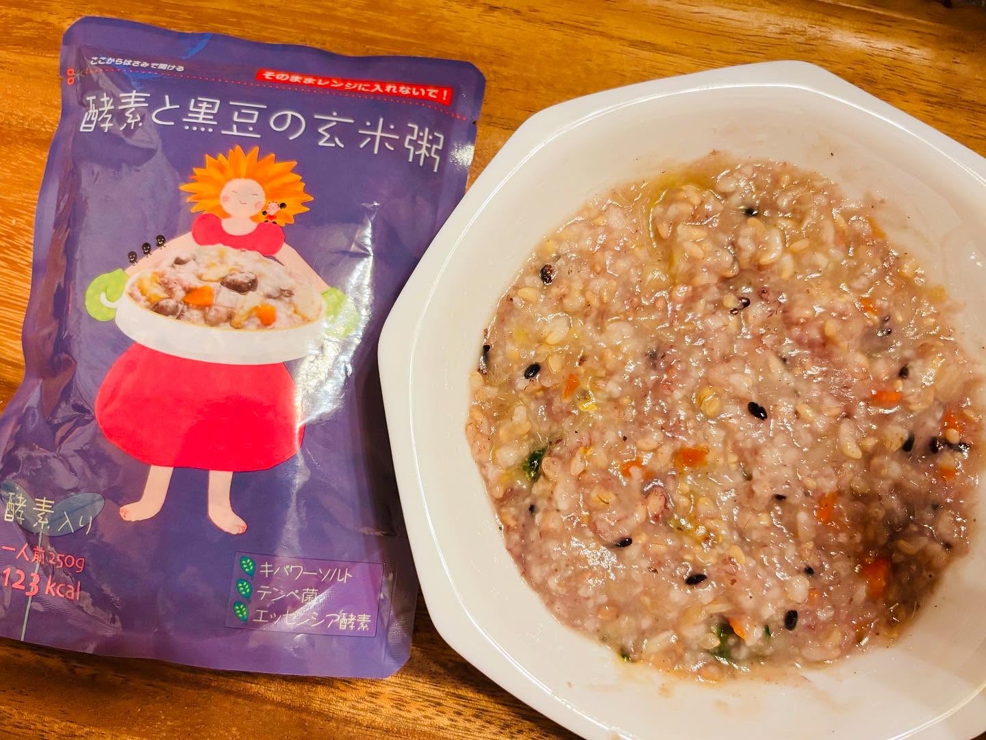 酵素入りお粥/エッセンシア/酵素食品を使ったクチコミ（1枚目）