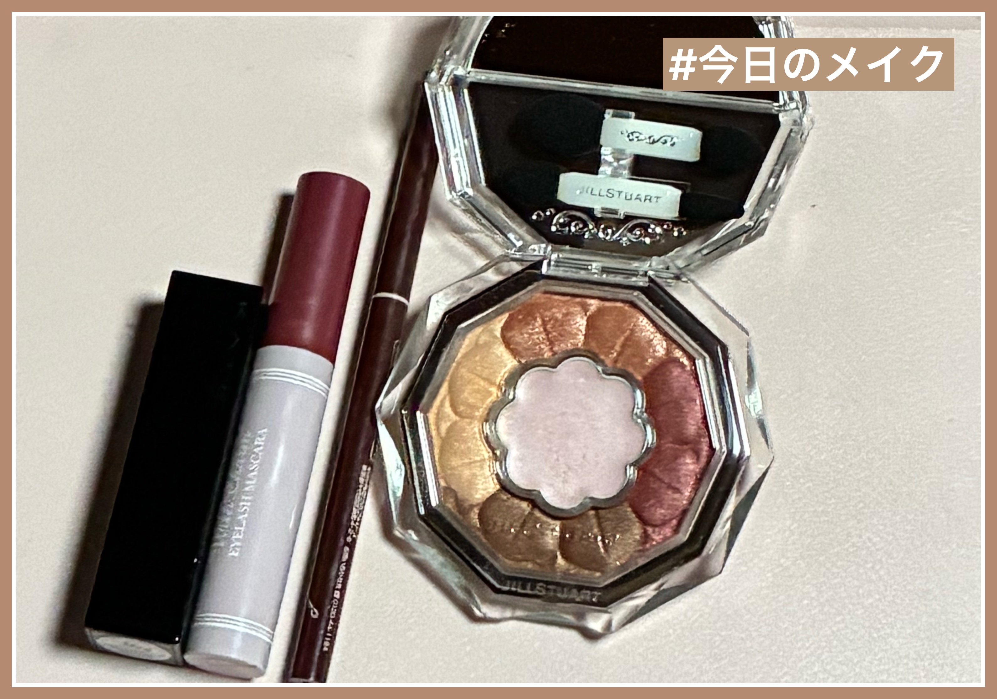 ジルスチュアート ブルームクチュール アイズ ガーランドウィズユー 30 pink marguerite dream/JILL STUART/アイシャドウパレットを使ったクチコミ（1枚目）