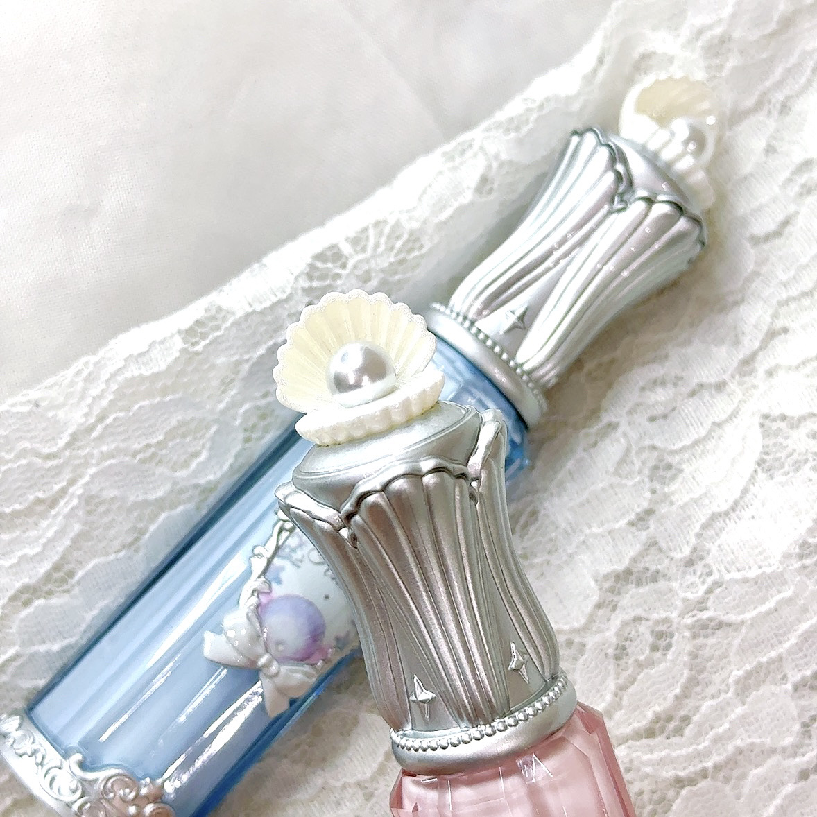 シェルズジュエルコレクション リップ グレーズ/FlowerKnows/口紅を使ったクチコミ（3枚目）