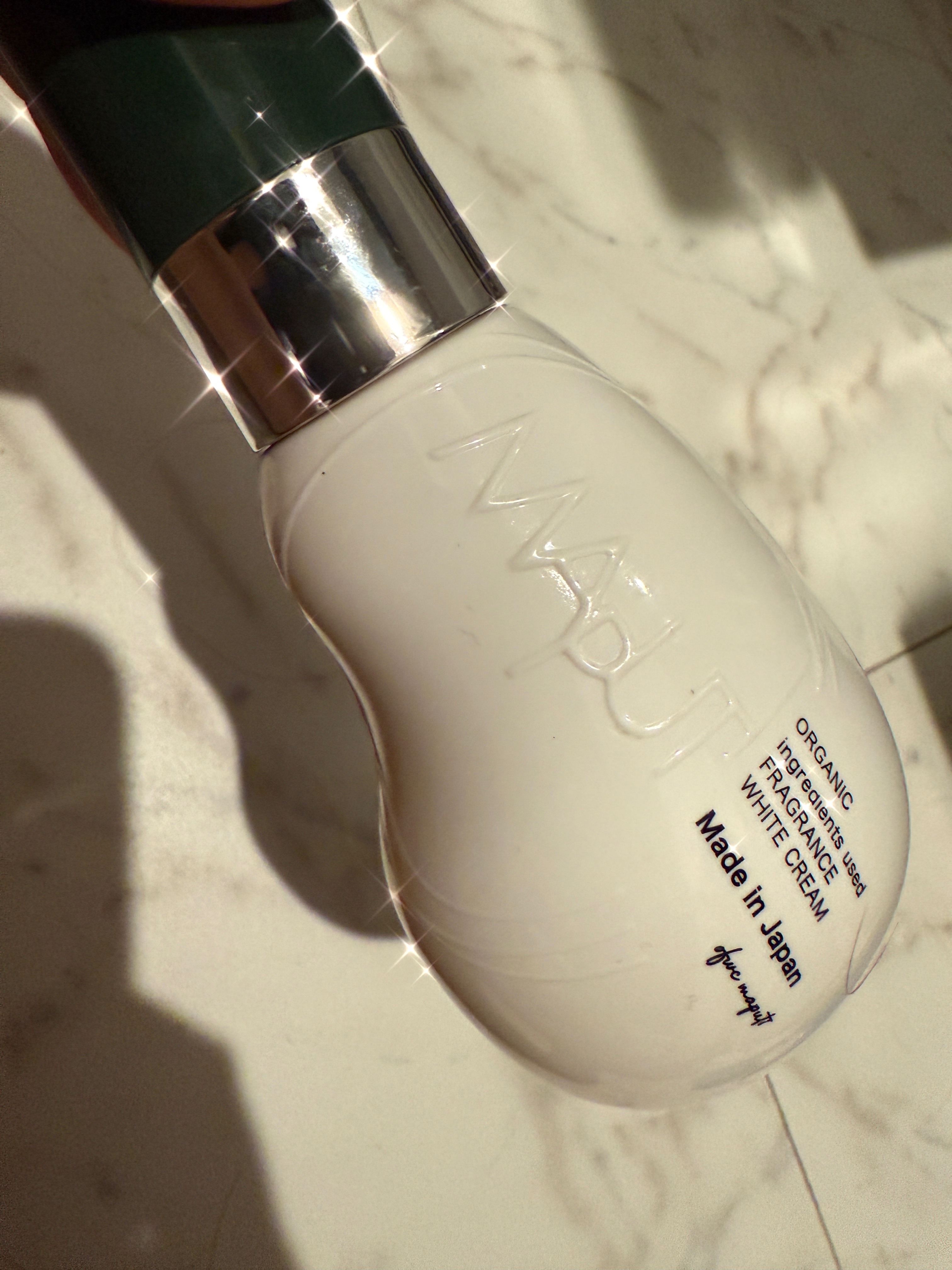 オーガニックフレグランスホワイトクリーム/MAPUTI/デリケートゾーンケアを使ったクチコミ（1枚目）