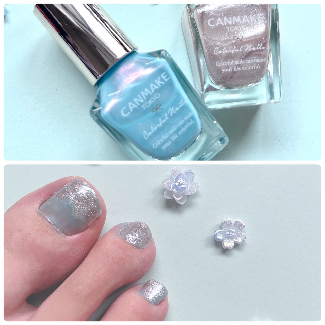 カラフルネイルズ/キャンメイク/マニキュアを使ったクチコミ（3枚目）