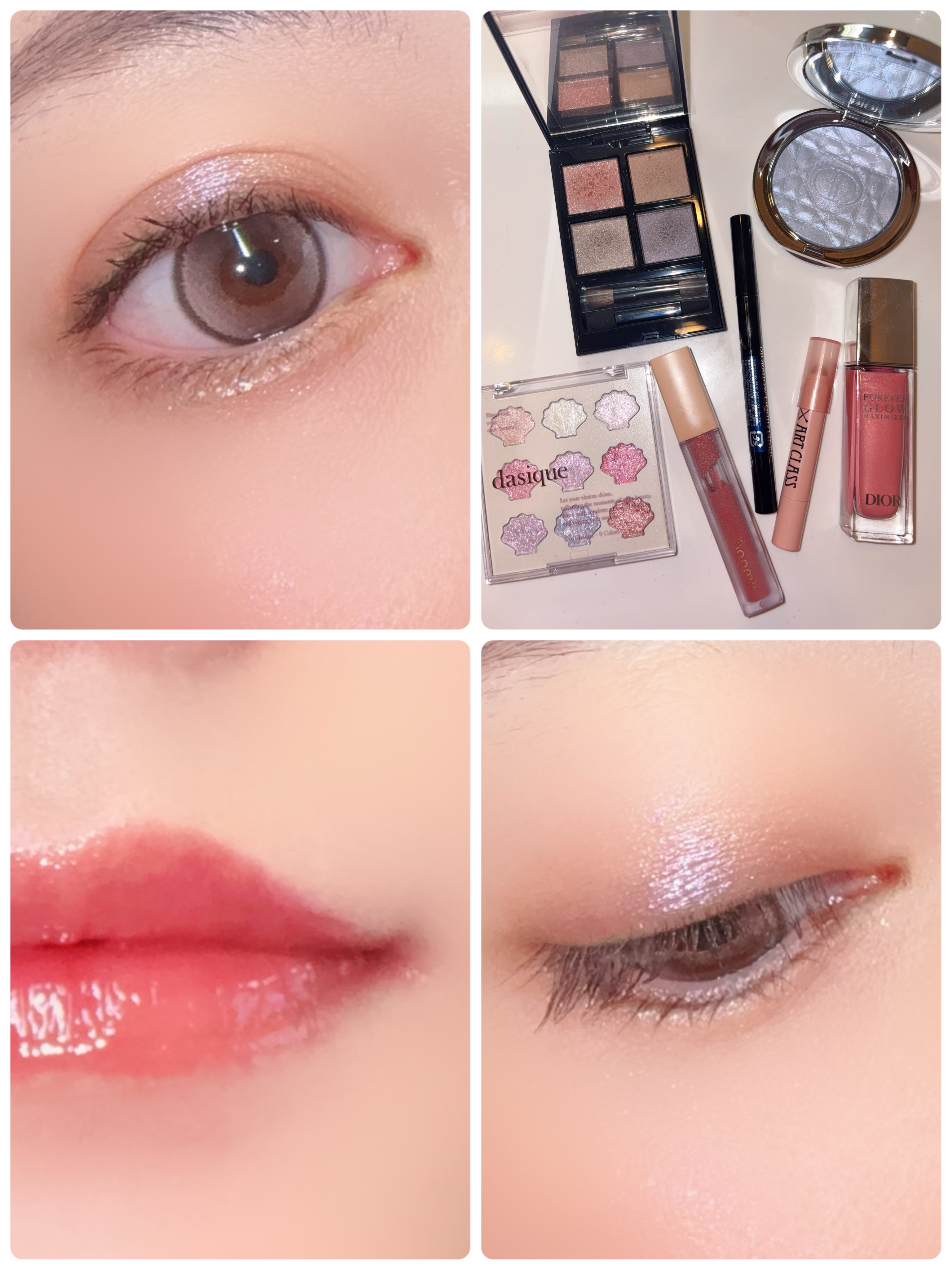 ディオールショウ リキッド ライナー ウォータープルーフ 301 シマー ミント/Dior/リキッドアイライナーを使ったクチコミ（1枚目）