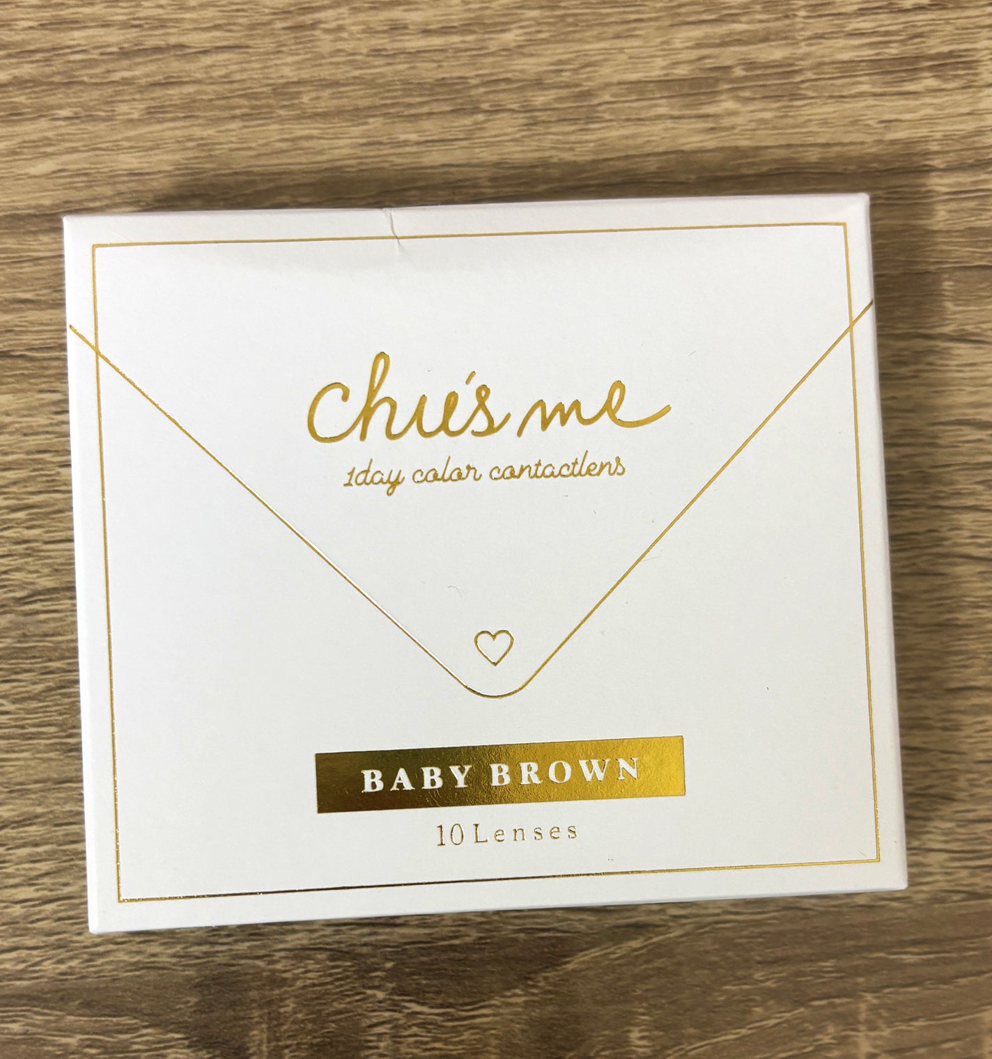 Chu's me 1day/Chu's me/ワンデー(1DAY)カラコンを使ったクチコミ(1枚目)