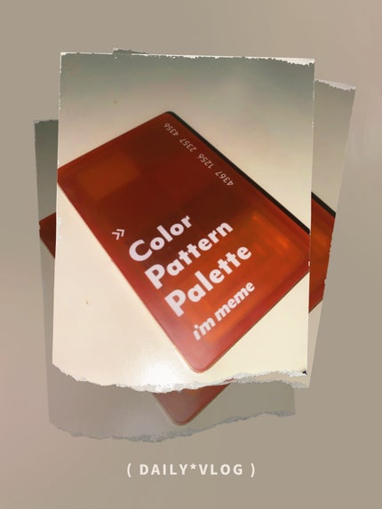 カラーパターンパレット 003 サンドパターン/i’m meme/マルチパレットの画像