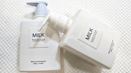 MILK. モイストヴェール シャンプー/トリートメント<無香料>のクチコミ「まずボトルの形状が手に取りやすく、使いやすいと思いました。
また、かなり保湿力が高く、傷んだ毛.....」(3枚目)