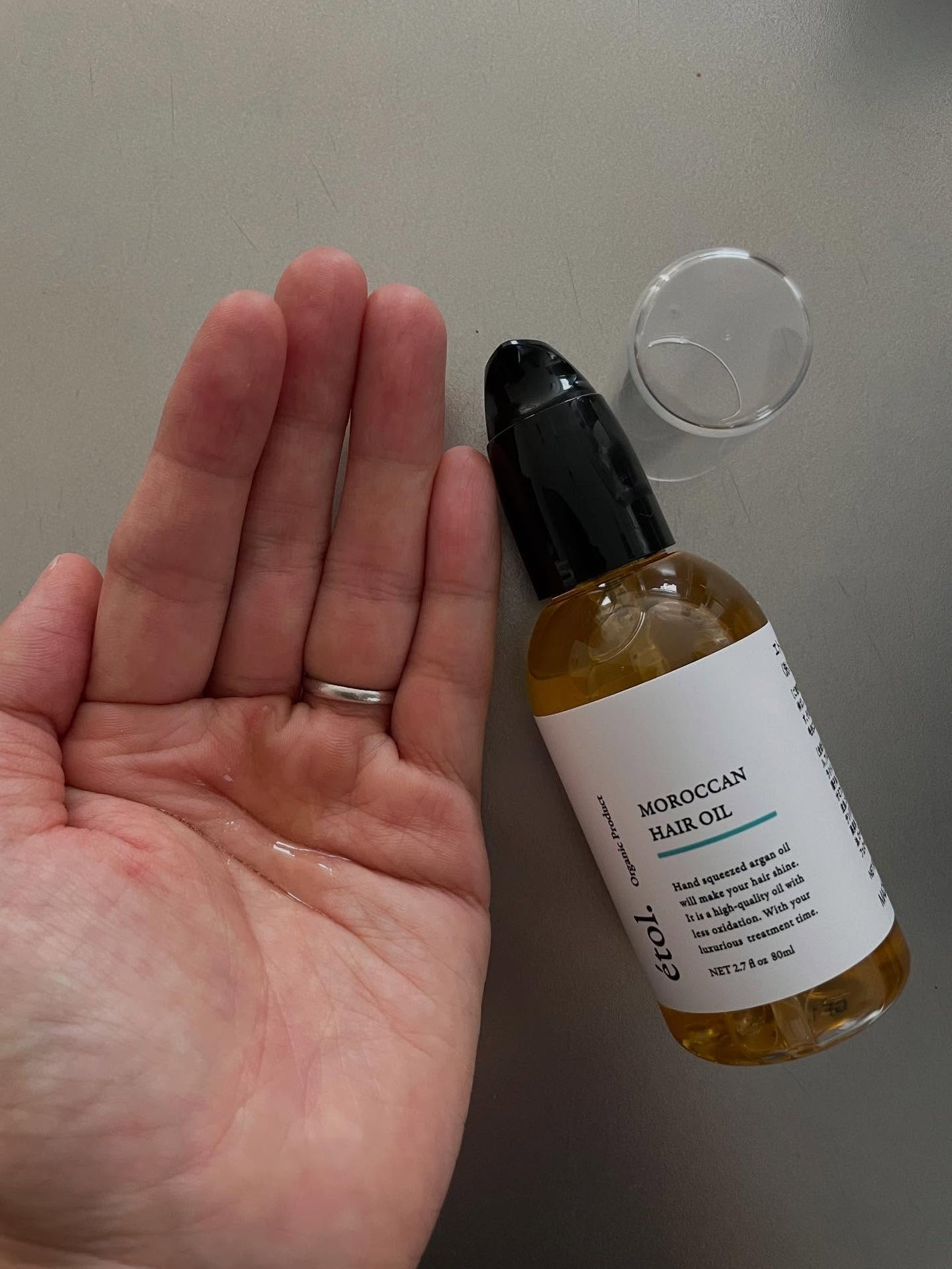 Moroccan hair oil/etol./ヘアオイルを使ったクチコミ(1枚目)