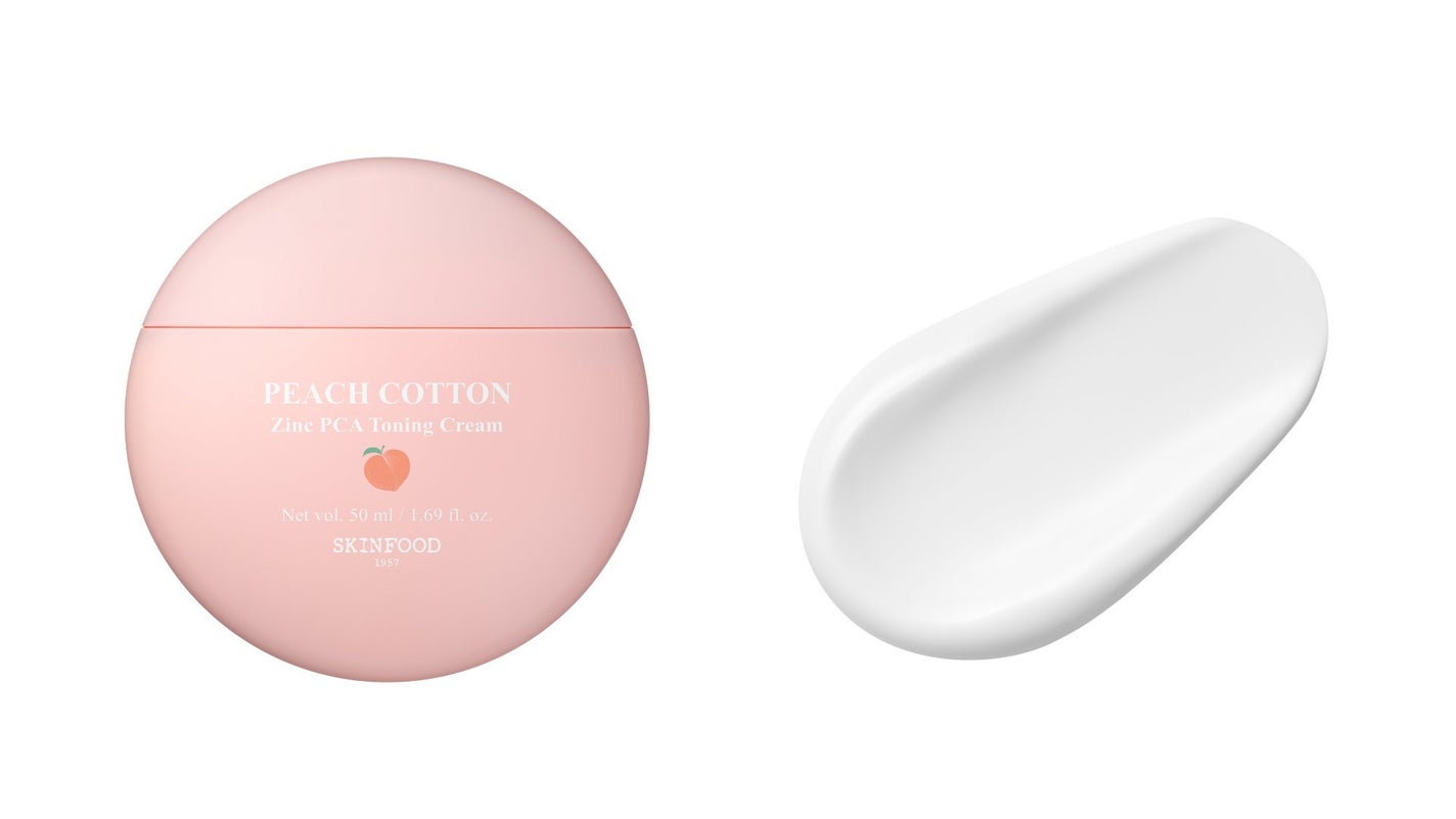 ピーチコットン ジンクPCAトーニングクリーム SKINFOOD