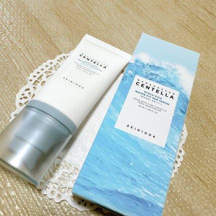 ヒアルーシカ ウォーターフィット サンセラム/SKIN1004/日焼け止めローションを使ったクチコミ(2枚目)